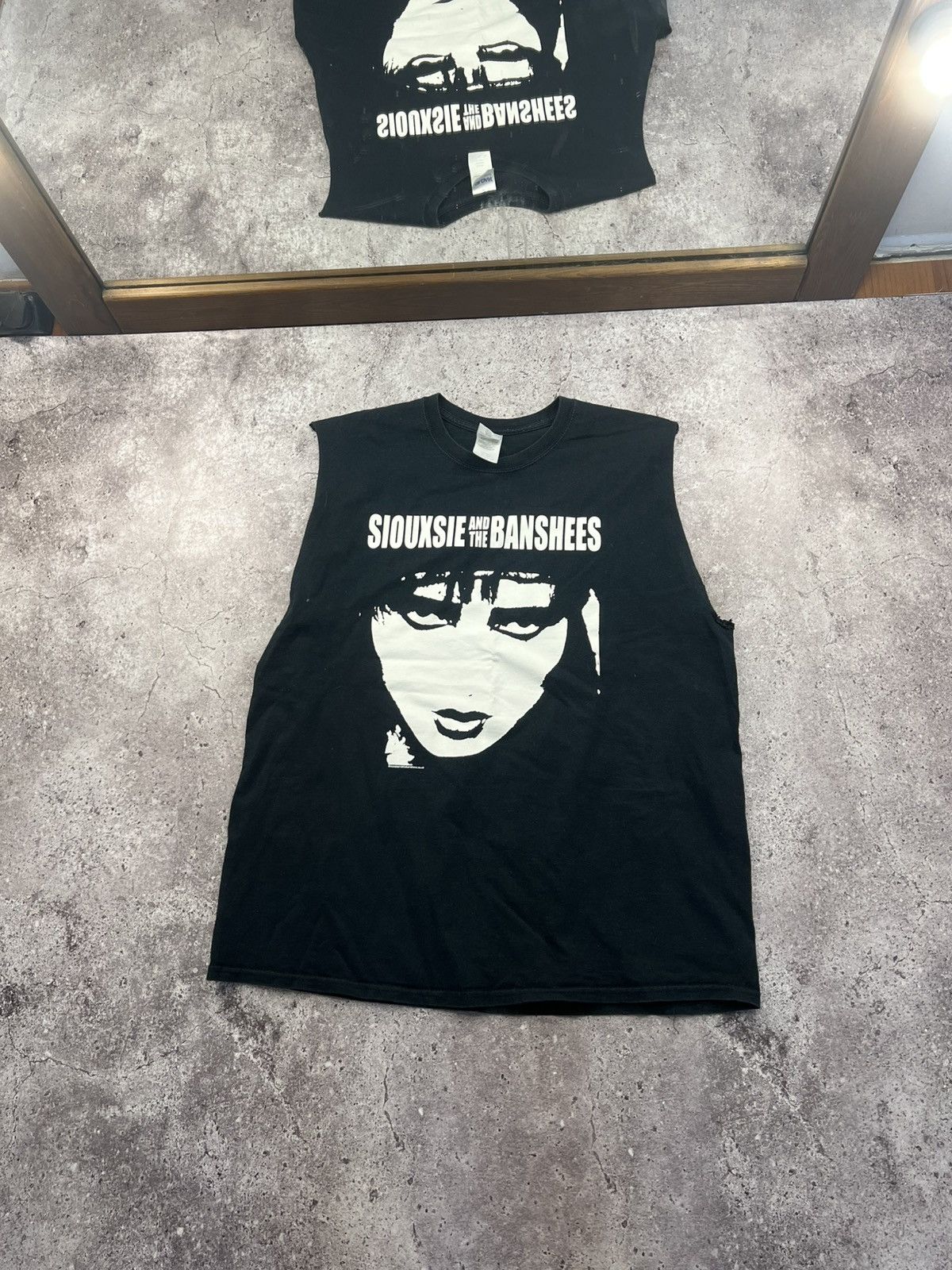 Band Tees × Gildan × Vintage Siouxsie and the Banshees Sleeveless 