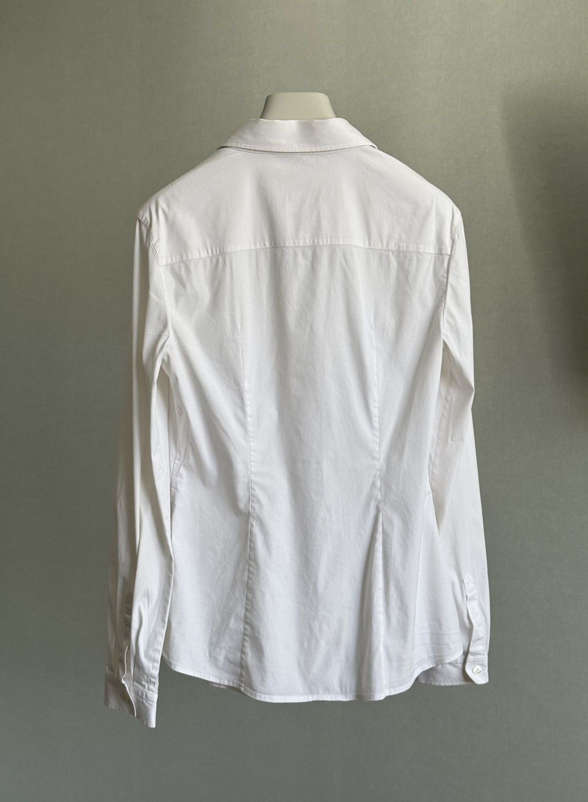 Prada Prada White blouse Size M / US 6-8 / IT 42-44 - 2 Thumbnail