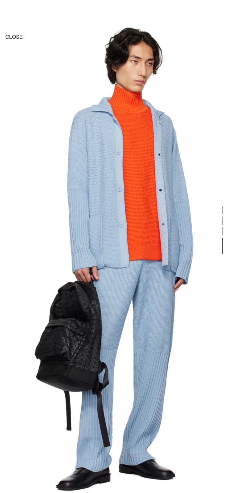 Homme Plisse Issey Miyake HOMME PLISSÉ ISSEY MIYAKE Blue Rustic Sweatpants Size US 32 / EU 48 - 7 Thumbnail