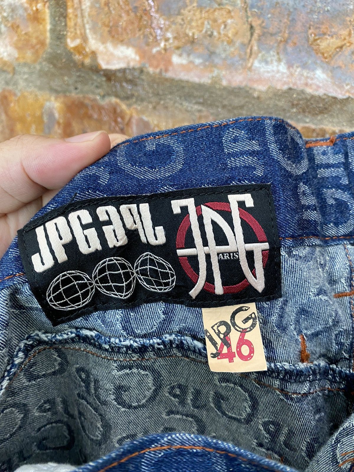 Jean Paul Gaultier AW2000 JPG logo monogram Pants Size US 32 / EU 48 - 17 Thumbnail