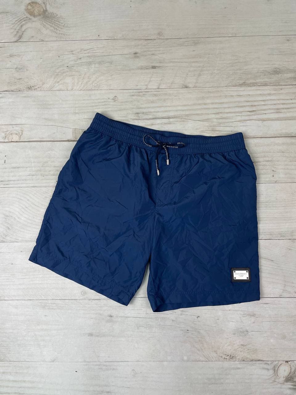 Dolce & Gabbana Dolce Gabbana DG Logo-plaque Swim Shorts Nylon Size US 30 / EU 46 - 2 Thumbnail