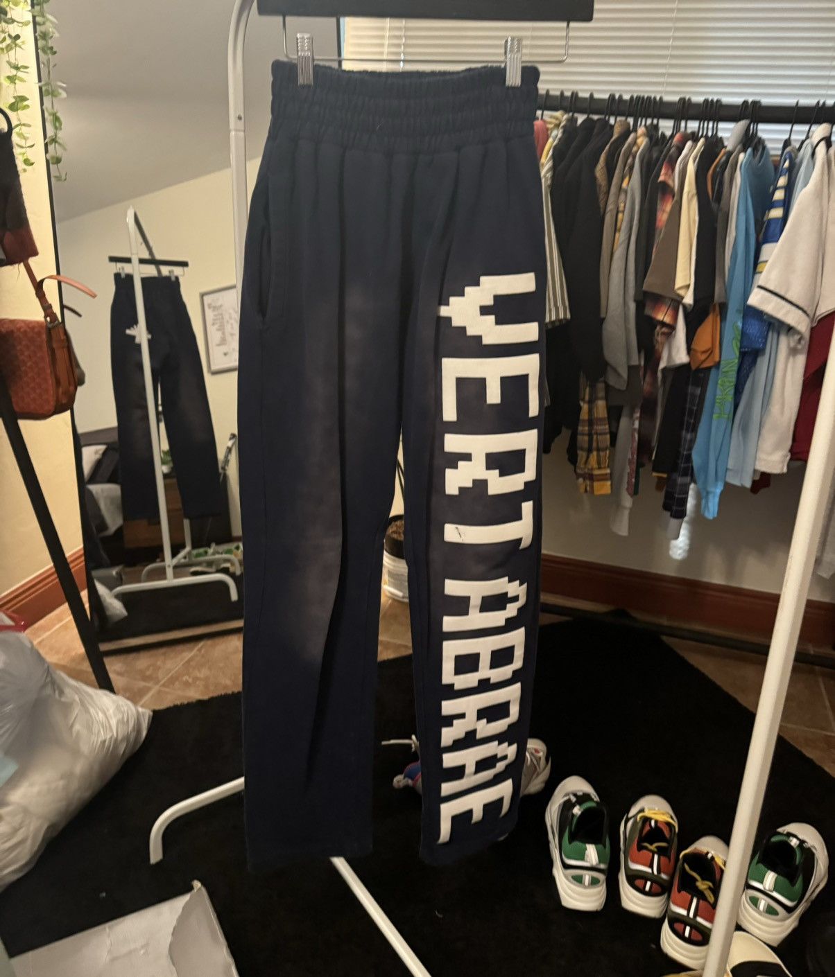 Pre-owned Vertabrae C2 Sweatpants Blue