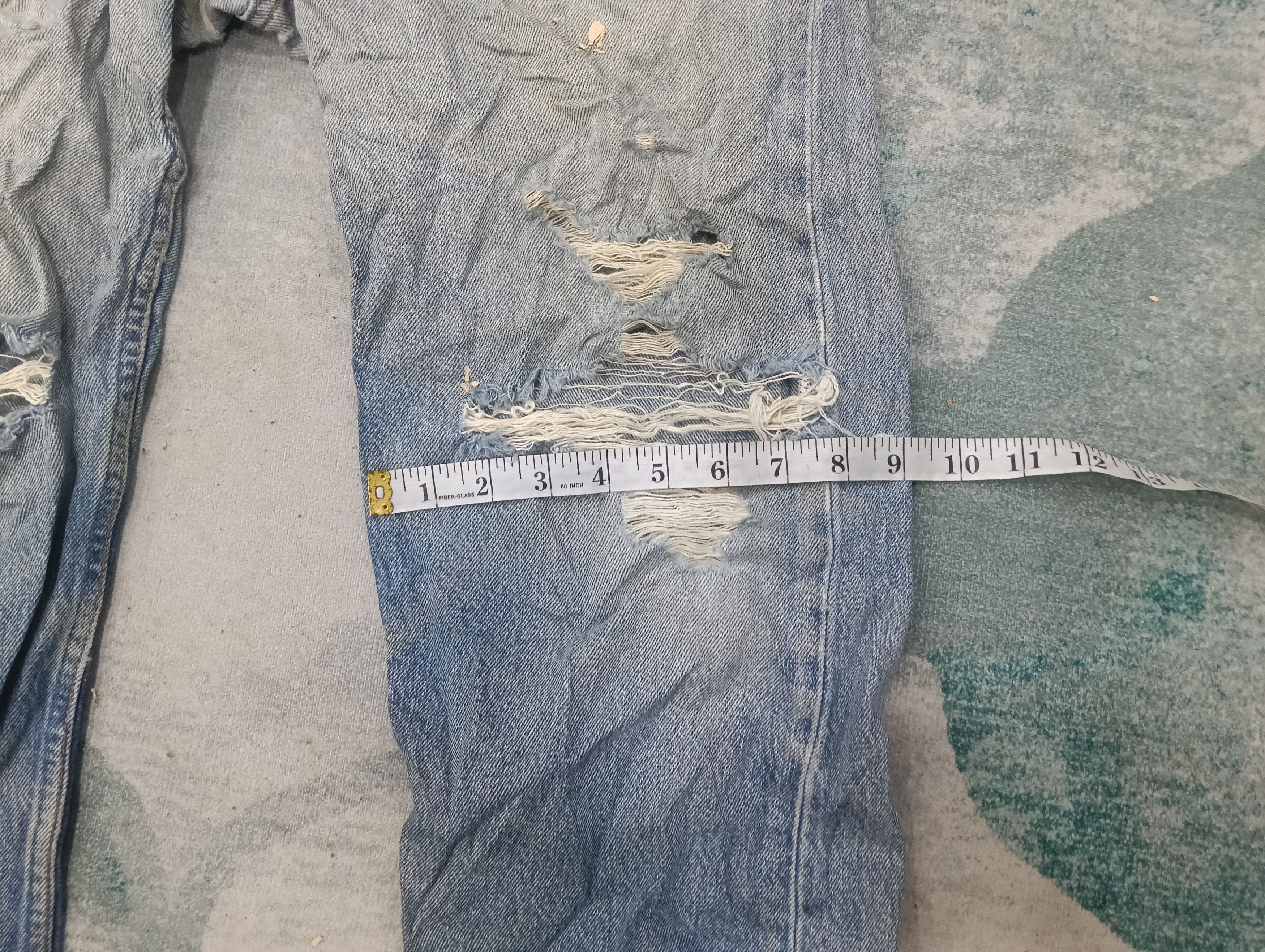 Levi's Vintage Clothing Vintage 501 Distressed Size US 34 / EU 50 - 12 Thumbnail