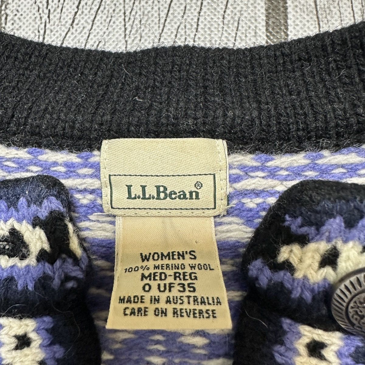L.L. Bean × Vintage Vintage LL Bean wool sweater Size M / US 6-8 / IT 42-44 - 4 Thumbnail