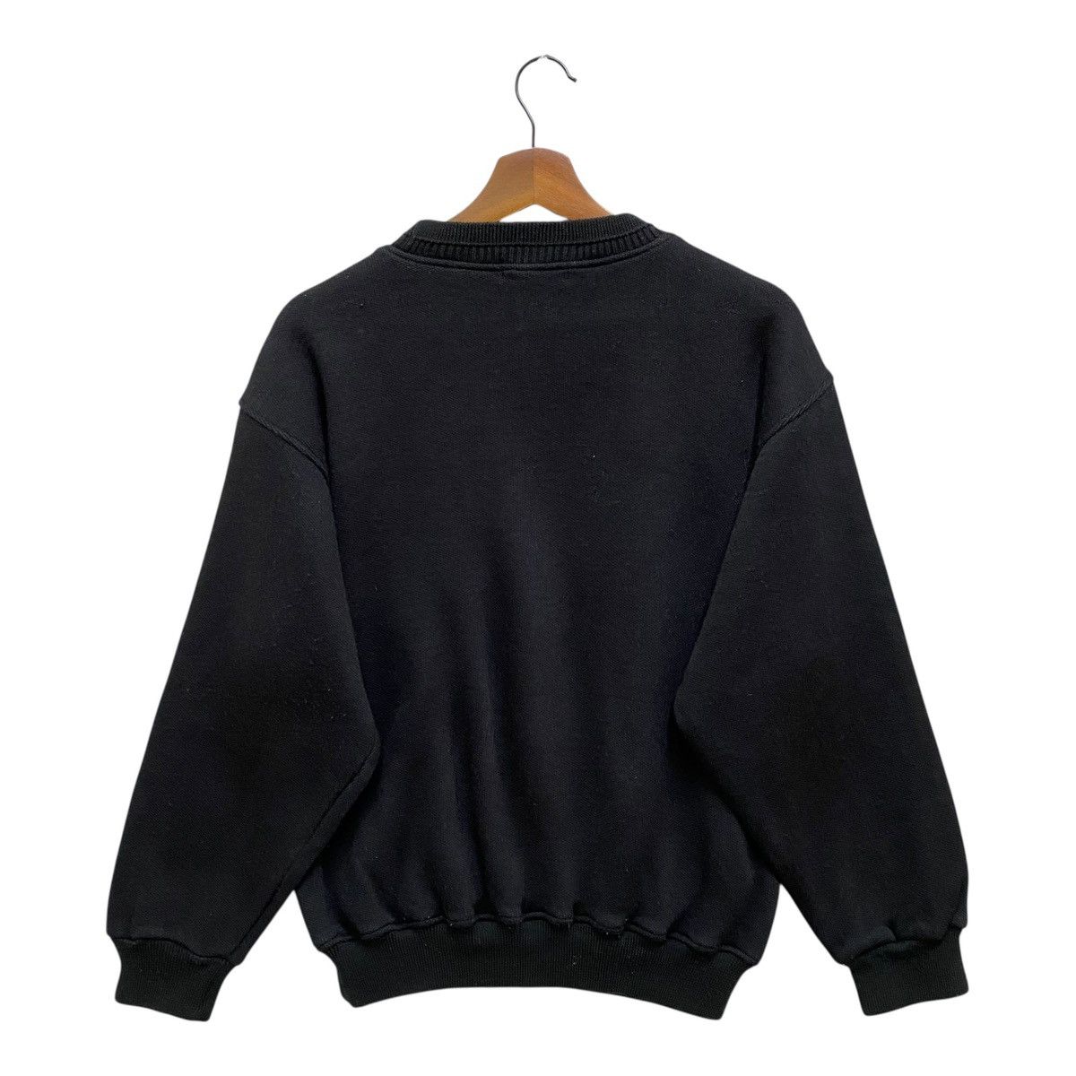 Valentino Rudolph Valentino Vintage Sweatshirt Black 90s Size M Size US M / EU 48-50 / 2 - 5 Thumbnail