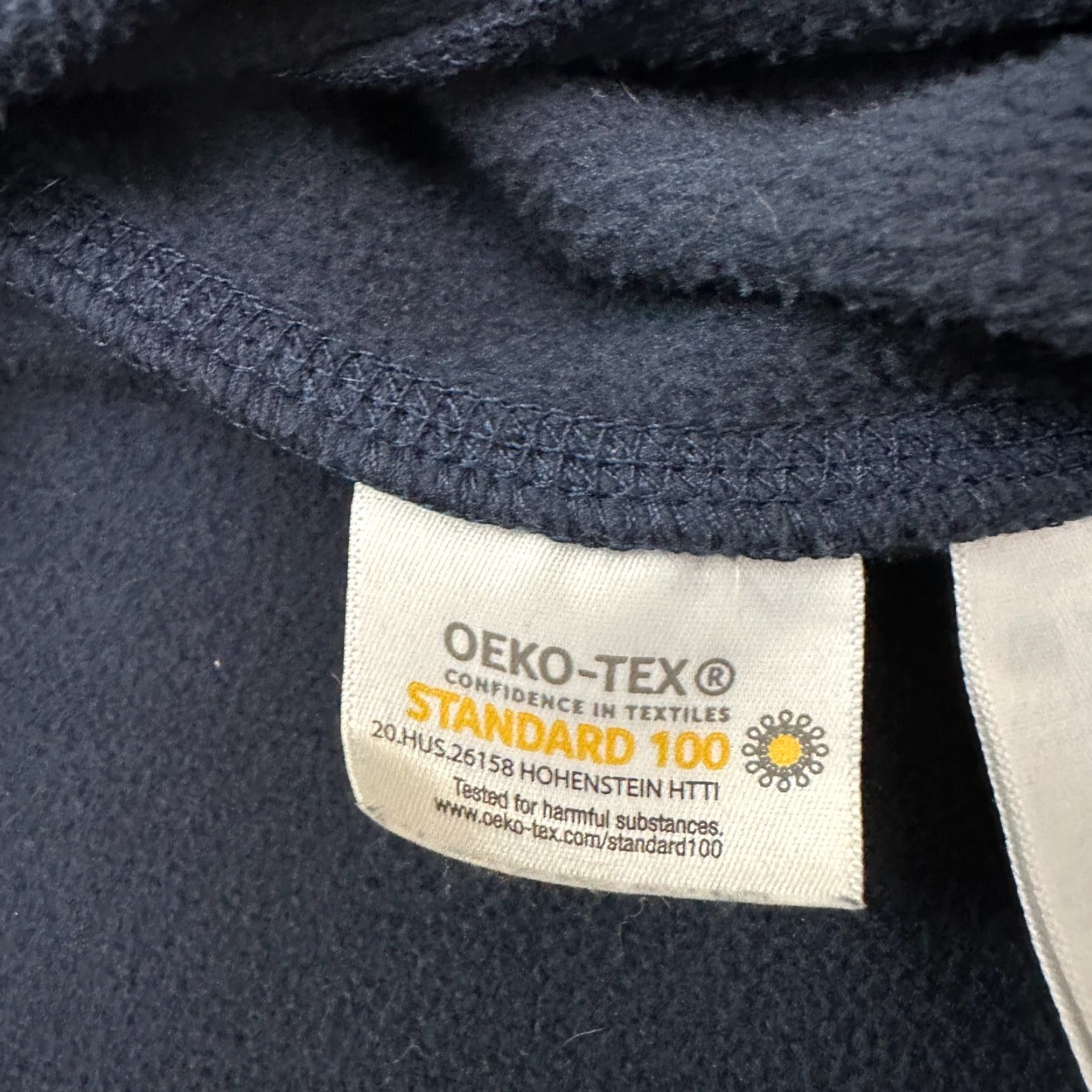 Lands' End Lands' End Anyweather Fleece Jacket Medium Navy Blue 1/4 Zip Outdoor Hiking Mens Size US M / EU 48-50 / 2 - 7 Thumbnail