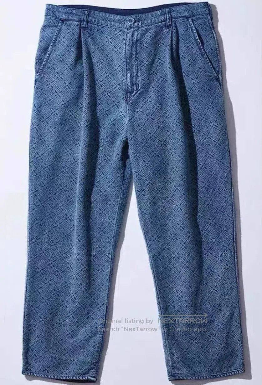 Porter Classic mastermind japan black base pants with graphics. Size 35" - 2 Thumbnail