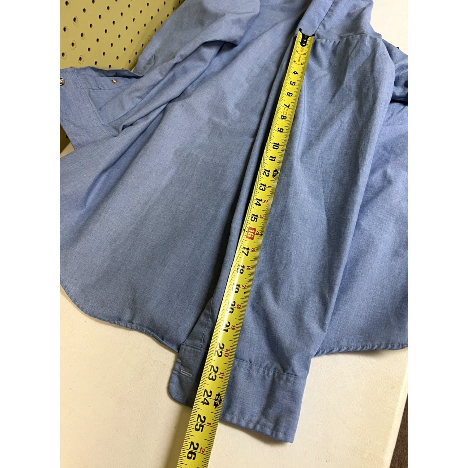 Vintage VINTAGE Riverside Beer Button-Down Shirt L Men Blue Long Sleeve Work Shirt Size US L / EU 52-54 / 3 - 5 Thumbnail