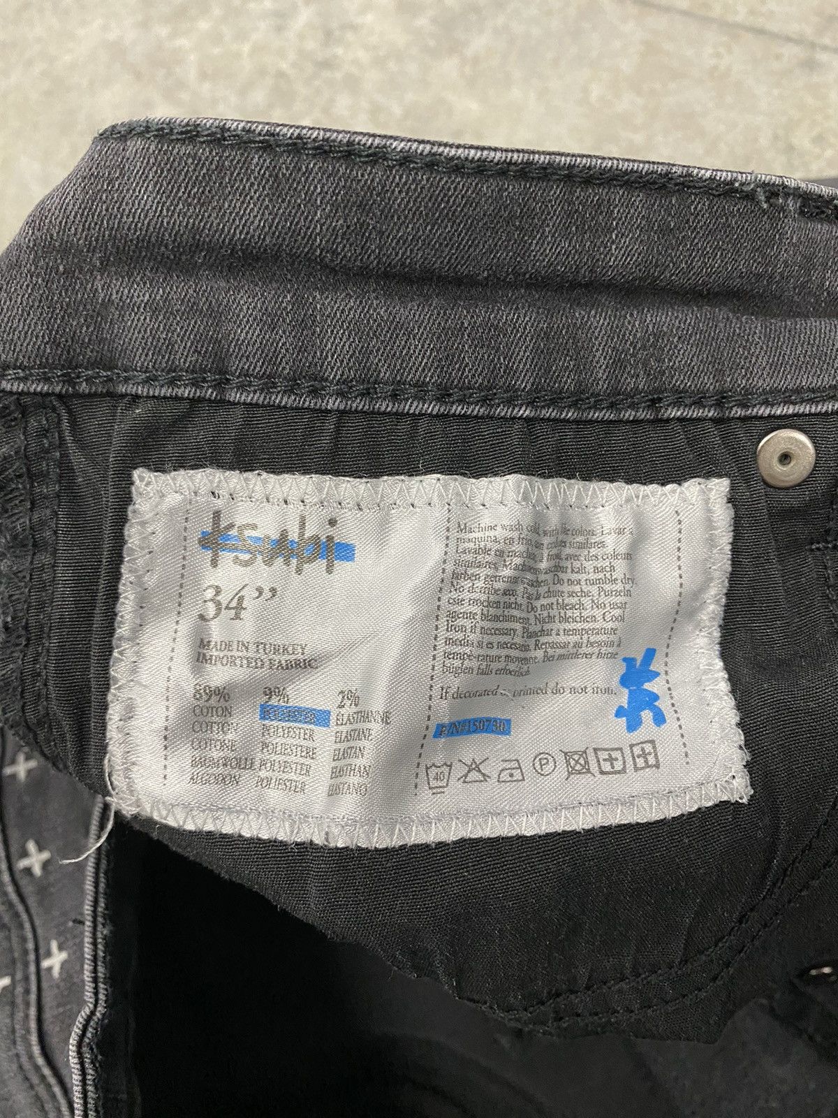Ksubi Ksubi jeans black denim Size US 34 / EU 50 - 6 Thumbnail