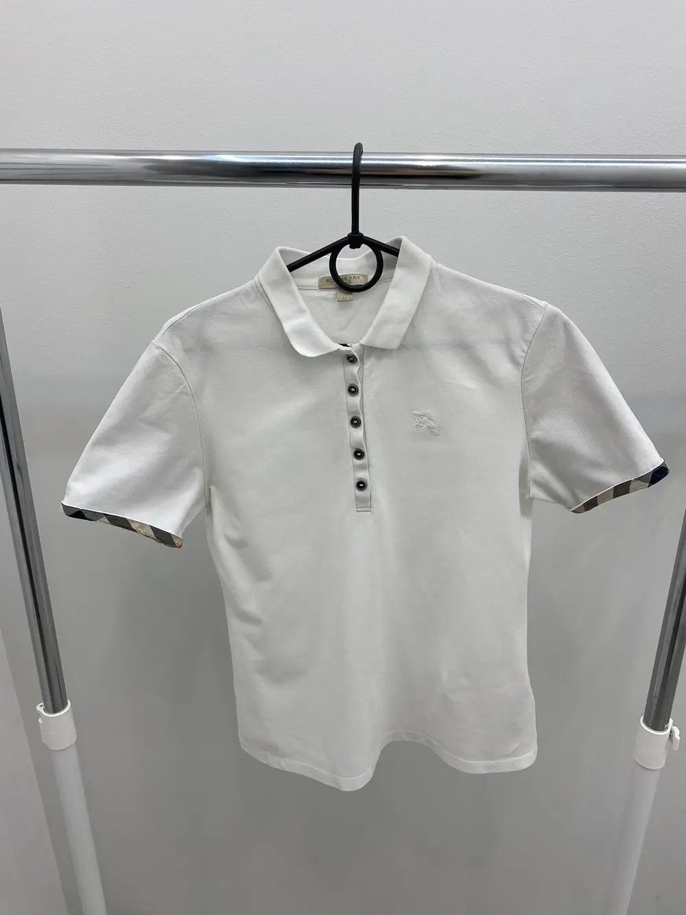 Burberry Burberry Brit Nova Check Cotton Polo Shirt Size M / US 6-8 / IT 42-44 - 1 Thumbnail