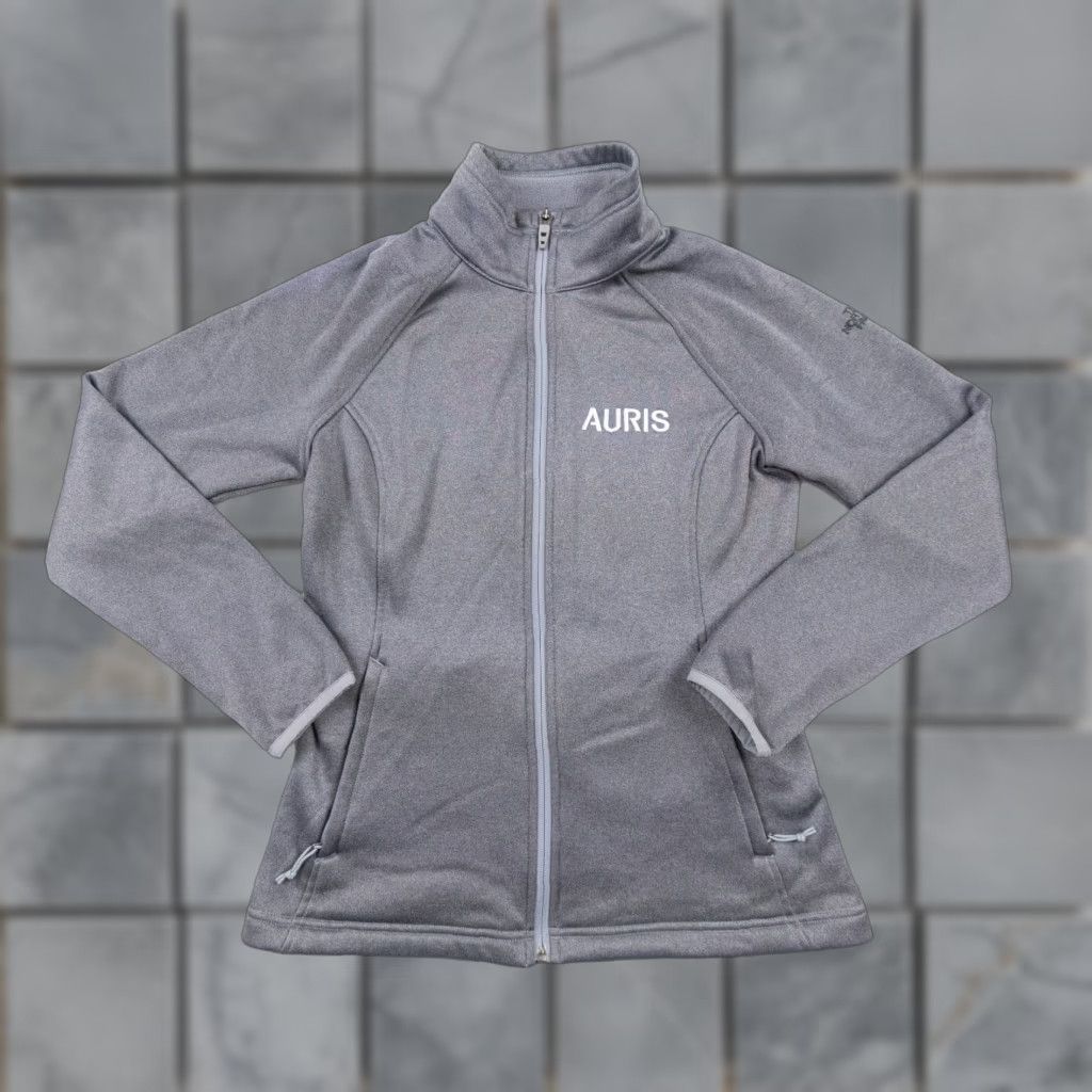 The North Face The North Face Jacket Women Medium Gray Skyline Fleece Full Zip Casual Outdoor Embroidered Logo Womens Size M / US 6-8 / IT 42-44 - 1 Thumbnail