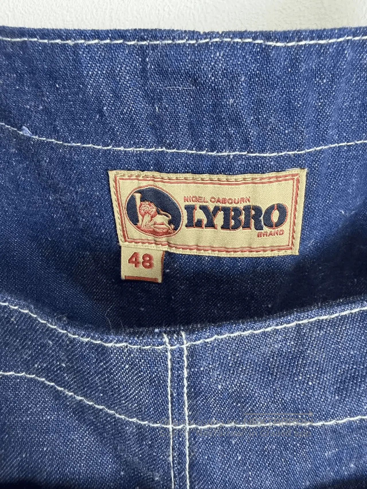 Nigel Cabourn Nigel Cabourn Lybro Denim Overalls. Size US 32 / EU 48 - 3 Thumbnail