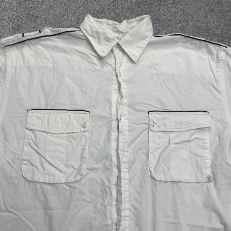 Rocawear Rocawear Button-Up Shirt Men’s XL White Short Sleeve Cotton Casual Classic Size US XL / EU 56 / 4 - 3 Thumbnail