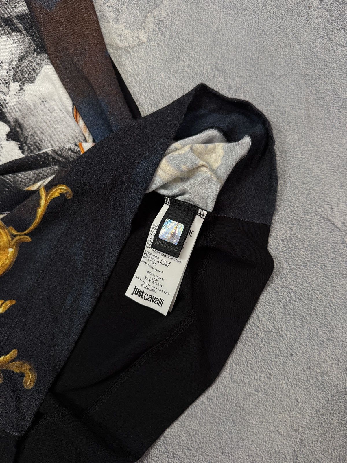 Just Cavalli Just Cavalli Graphic Tee Designer Luxury Streetwear Vintage Size US S / EU 44-46 / 1 - 8 Thumbnail