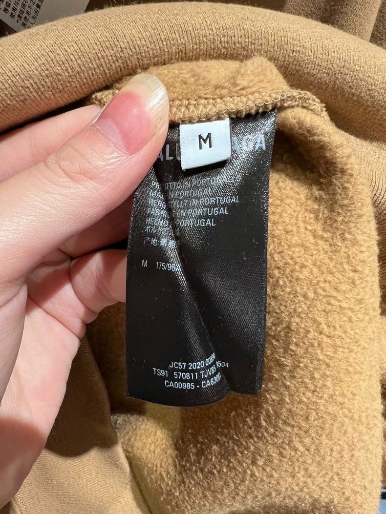 Balenciaga Balenciaga Khaki Embroidered Letter Hoodie Size M New with Size US M / EU 48-50 / 2 - 5 Thumbnail