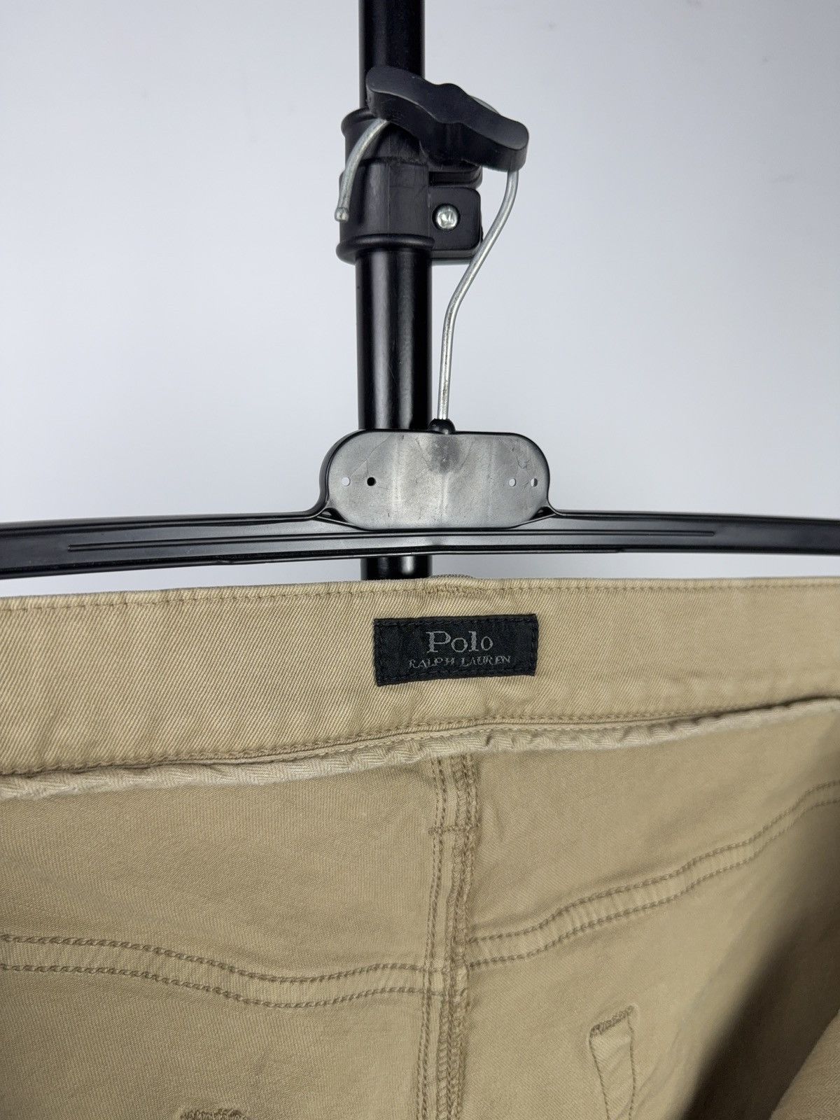 Polo Ralph Lauren Retro Luxury Vintage 90s Polo Ralph Lauren Beige Chino Pants Size US 36 / EU 52 - 16 Thumbnail