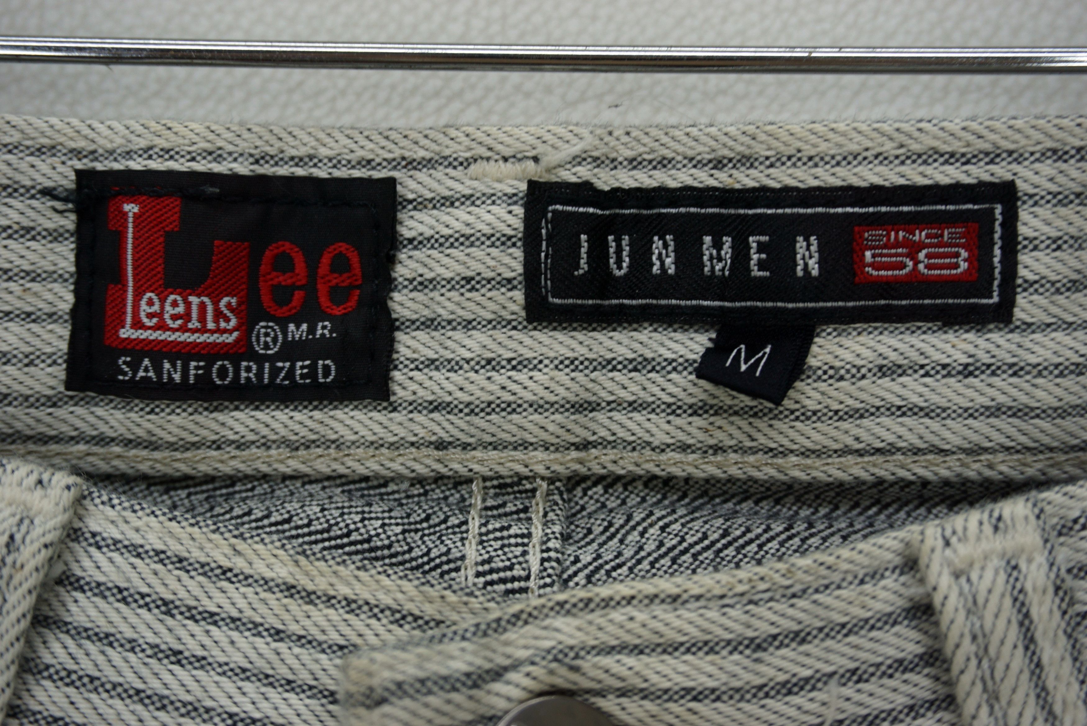 Japanese Brand Junmen x Lee Jeans Size W32xL31 Low Rise Hickory Denim Size US 30 / EU 46 - 5 Thumbnail