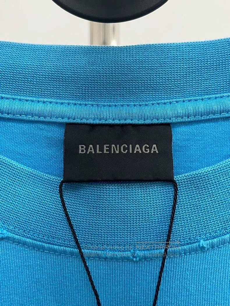 Balenciaga Balenciaga Blue Wave Coke T-Shirt. Size US XL / EU 56 / 4 - 5 Thumbnail