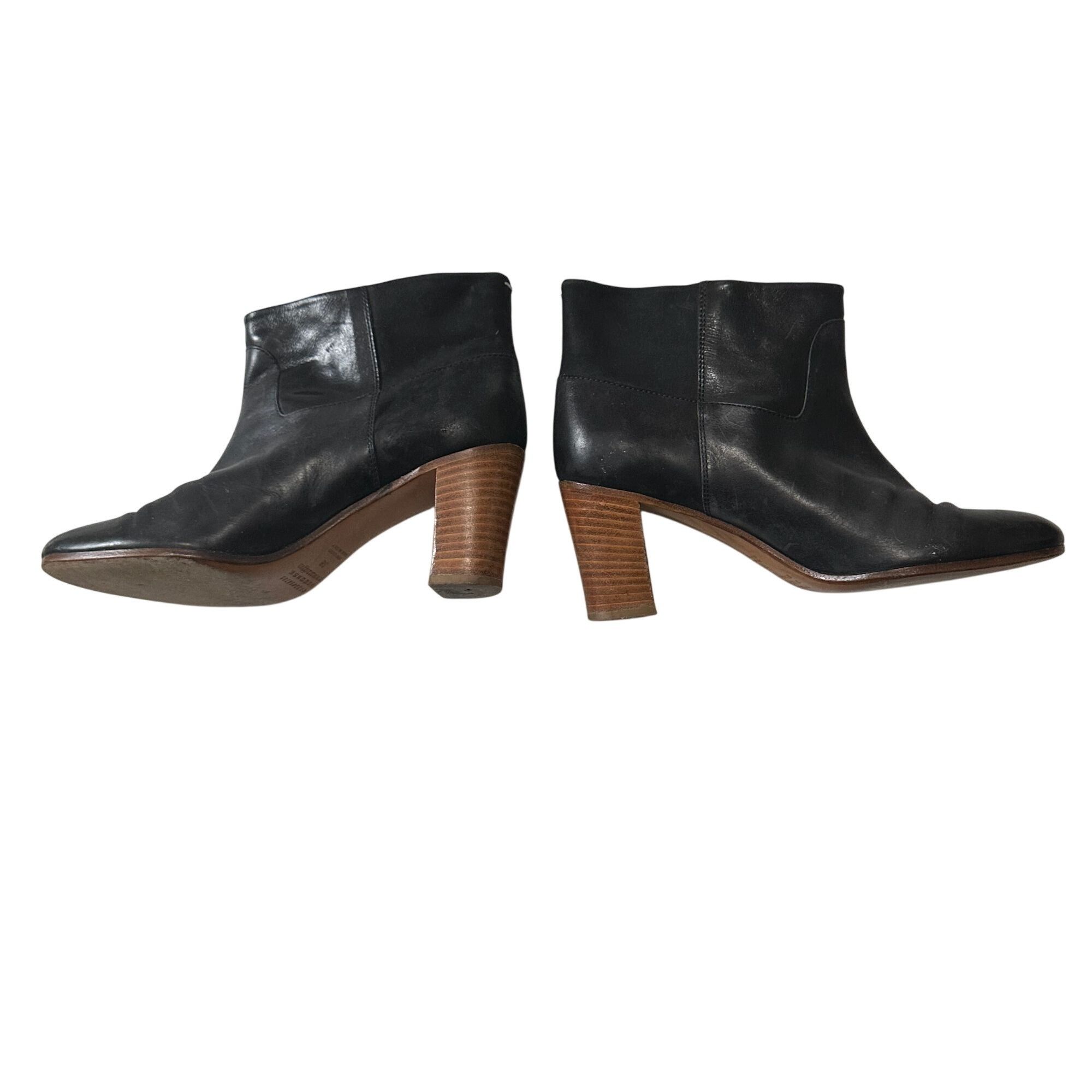 Maison Margiela Maison Martin Margiela Archive Era Y2K Leather Ankle Boots Size US 8 / IT 38 - 13 Thumbnail