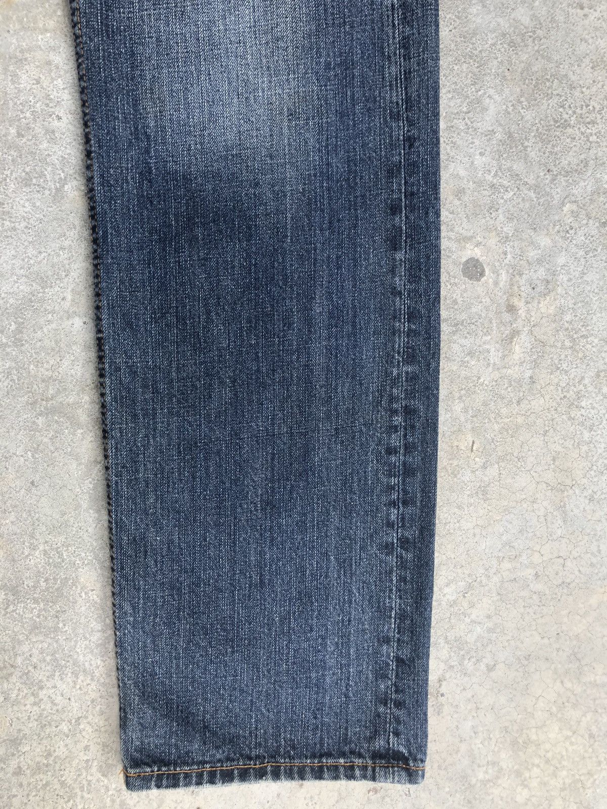 Japanese Brand Japanese Fish Embroidered Jeans Distressed Jeans Size US 32 / EU 48 - 7 Thumbnail