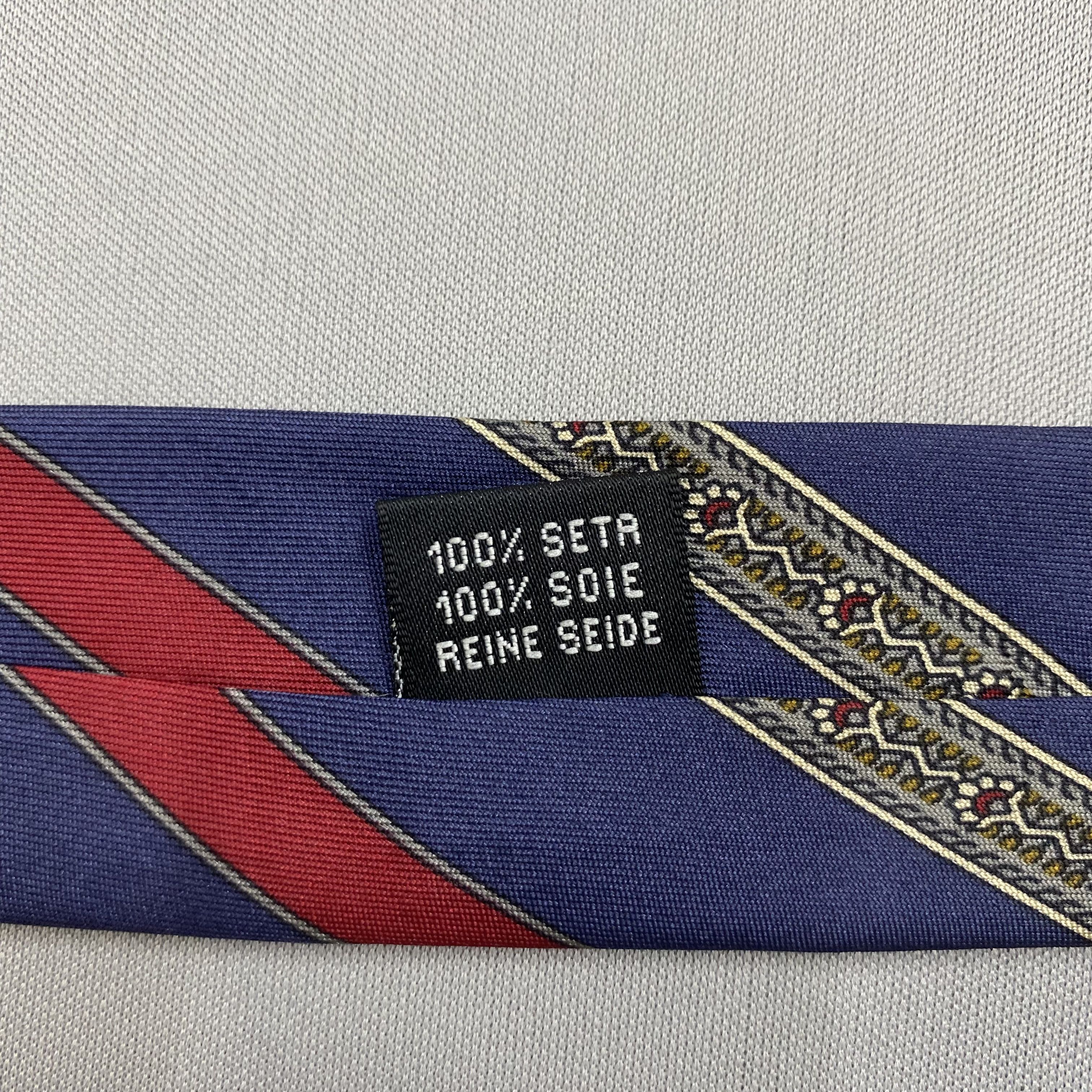 Japanese Brand Vintage Christian Dior SILK Necktie Cravate Pure Silk Size ONE SIZE - 7 Thumbnail