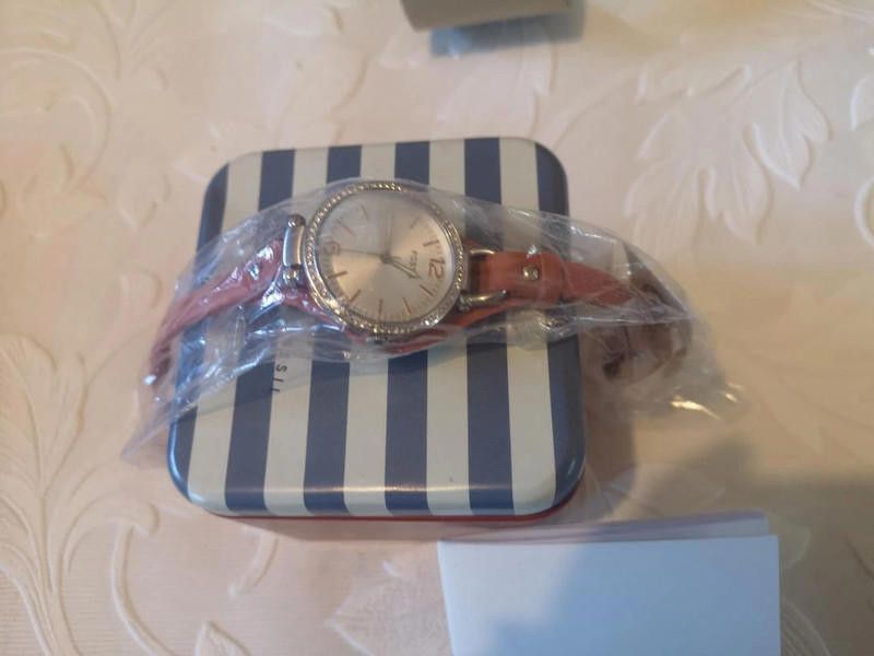Fossil fossil red leather strap watch Size ONE SIZE - 4 Thumbnail