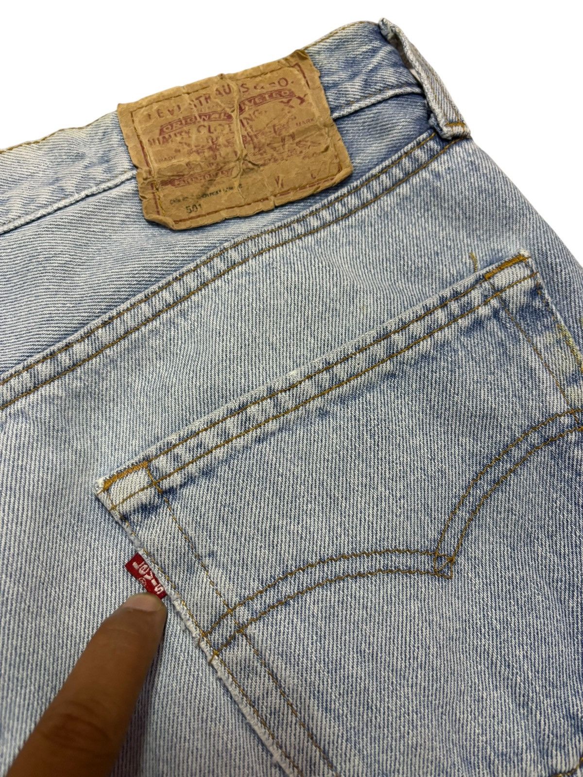 Levi's Vtg 80s Levis 501 Jeans Size US 32 / EU 48 - 7 Thumbnail