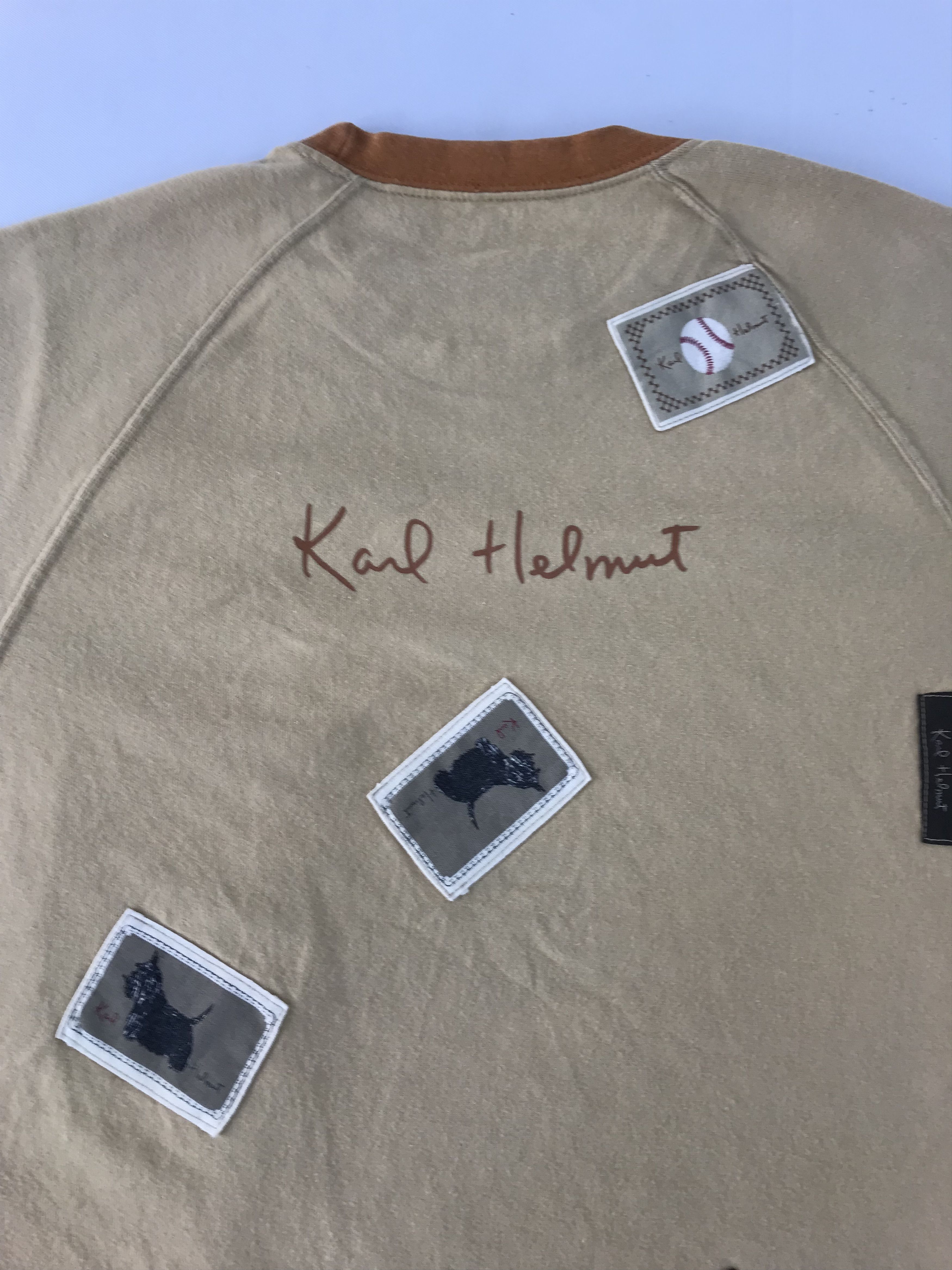 Karl Helmut 90s Karl Helmut Baseball Club Single Pocket Printed Tee Size US S / EU 44-46 / 1 - 9 Thumbnail