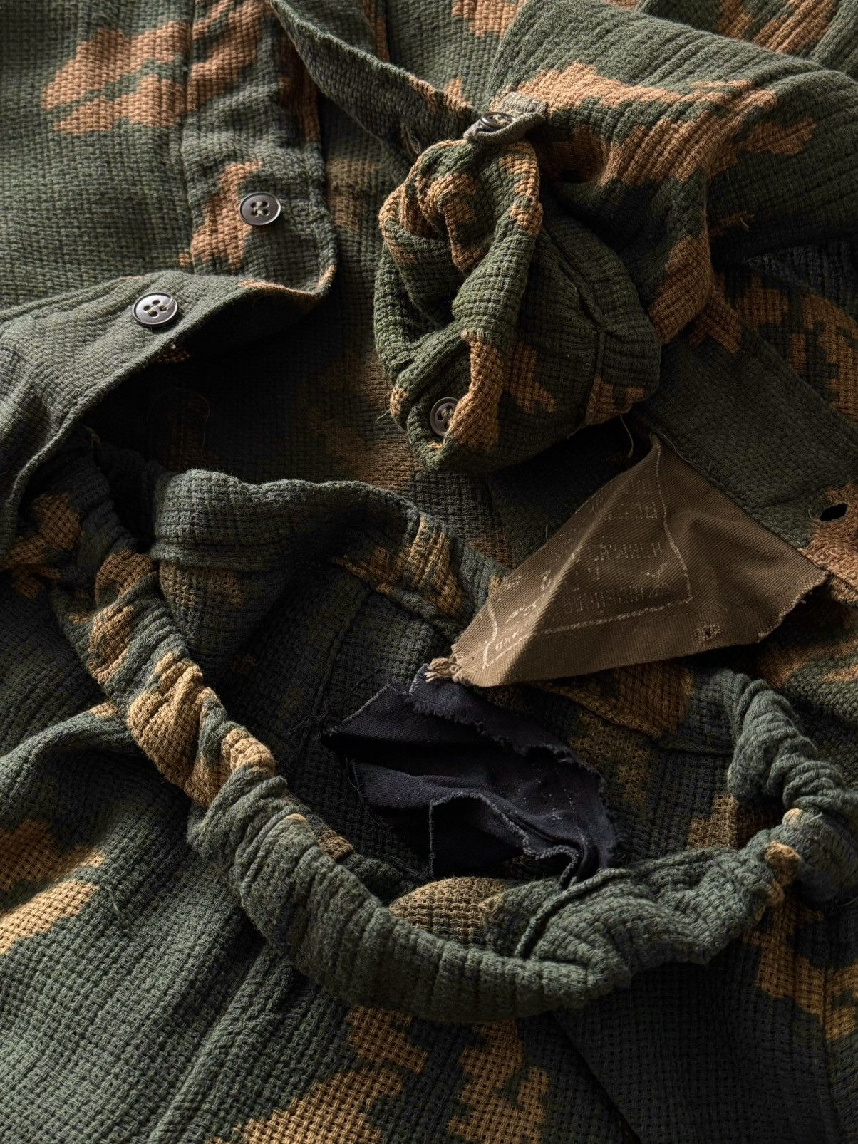 Vintage Vintage 80s Soviet Army KZS ‘Berezka’ Camo Sniper Suit Size US M / EU 48-50 / 2 - 11 Thumbnail