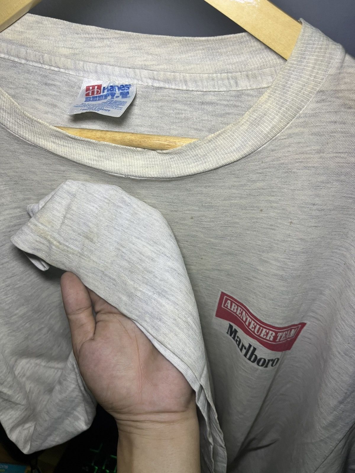 Marlboro Adventure Team 90’s Hanes X Marlboro adventure team Tee Size US L / EU 52-54 / 3 - 6 Thumbnail