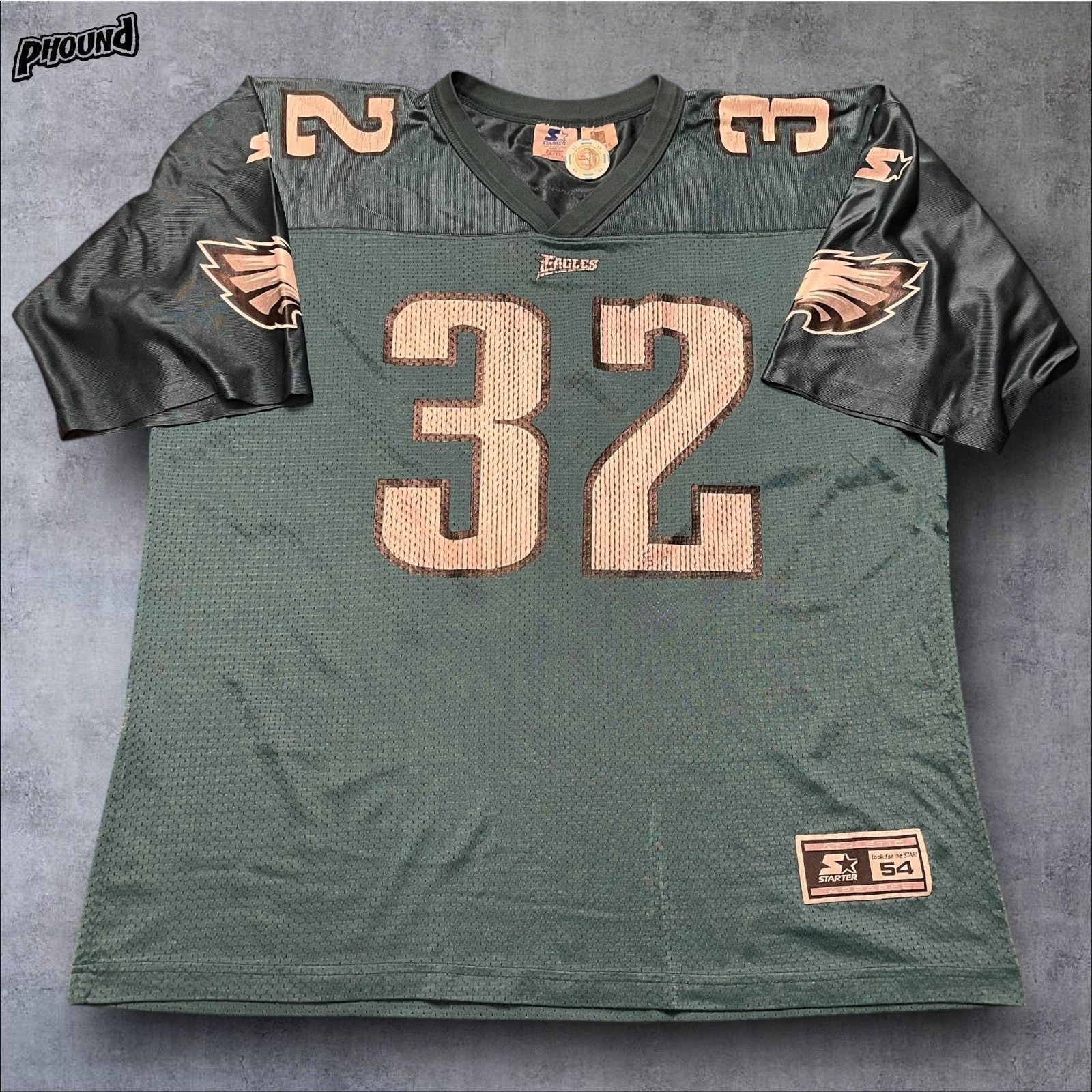 Starter Ricky Watters 95 Philadelphia Eagles Jersey XXL STARTER Vtg Size US XXL / EU 58 / 5 - 1 Thumbnail