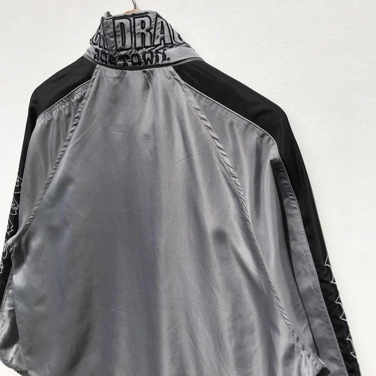 Vintage Dog Town Black Dragon Skatebord Jacket