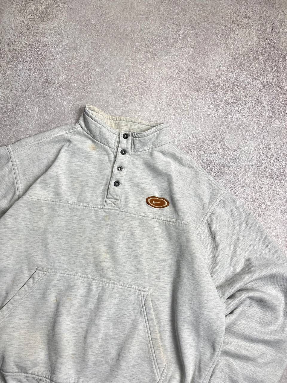 Nike × Vintage VINTAGE 90’s NIKE SWOOSH COTTON BAGGY TRACKSUIT Y2K L Size US L / EU 52-54 / 3 - 6 Thumbnail