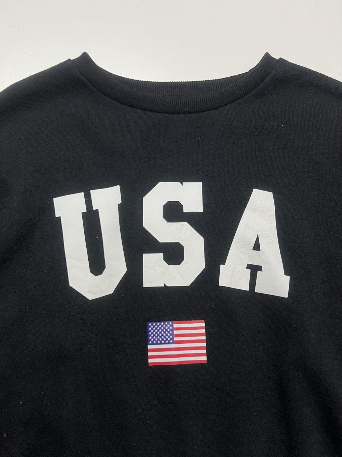 Vintage VINTAGE USA SPELLOUT SWEATSHIRT Size US XXL / EU 58 / 5 - 4 Thumbnail