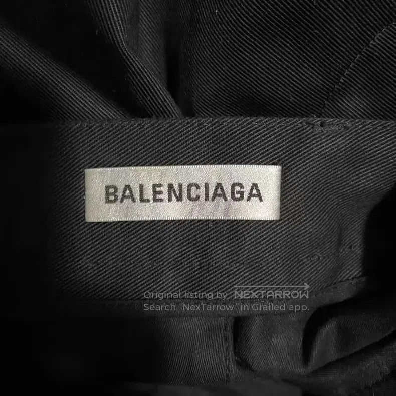 Balenciaga Balenciaga Black Nylon 8 Inch Pants Size US 38 / EU 54 - 3 Thumbnail
