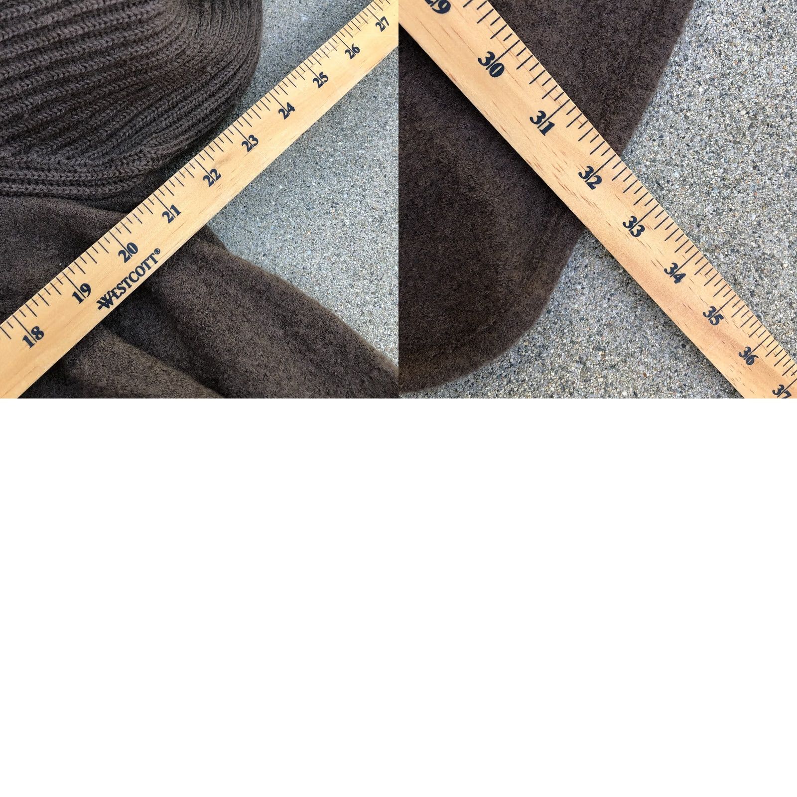 Vince Vince Cardigan Sweater Women LG 100% Wool Open Brown Long Sleeve Winter Size L / US 10 / IT 46 - 8 Thumbnail