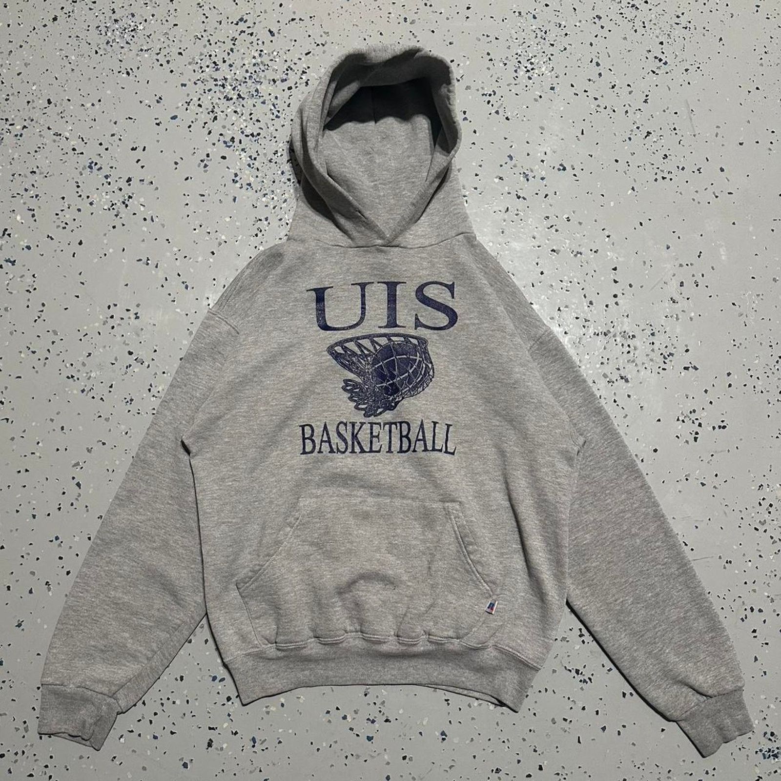 Russell Athletic Vintage 90s UIS Basketball Grey Russell Athletics Hoodie Size US M / EU 48-50 / 2 - 1 Thumbnail