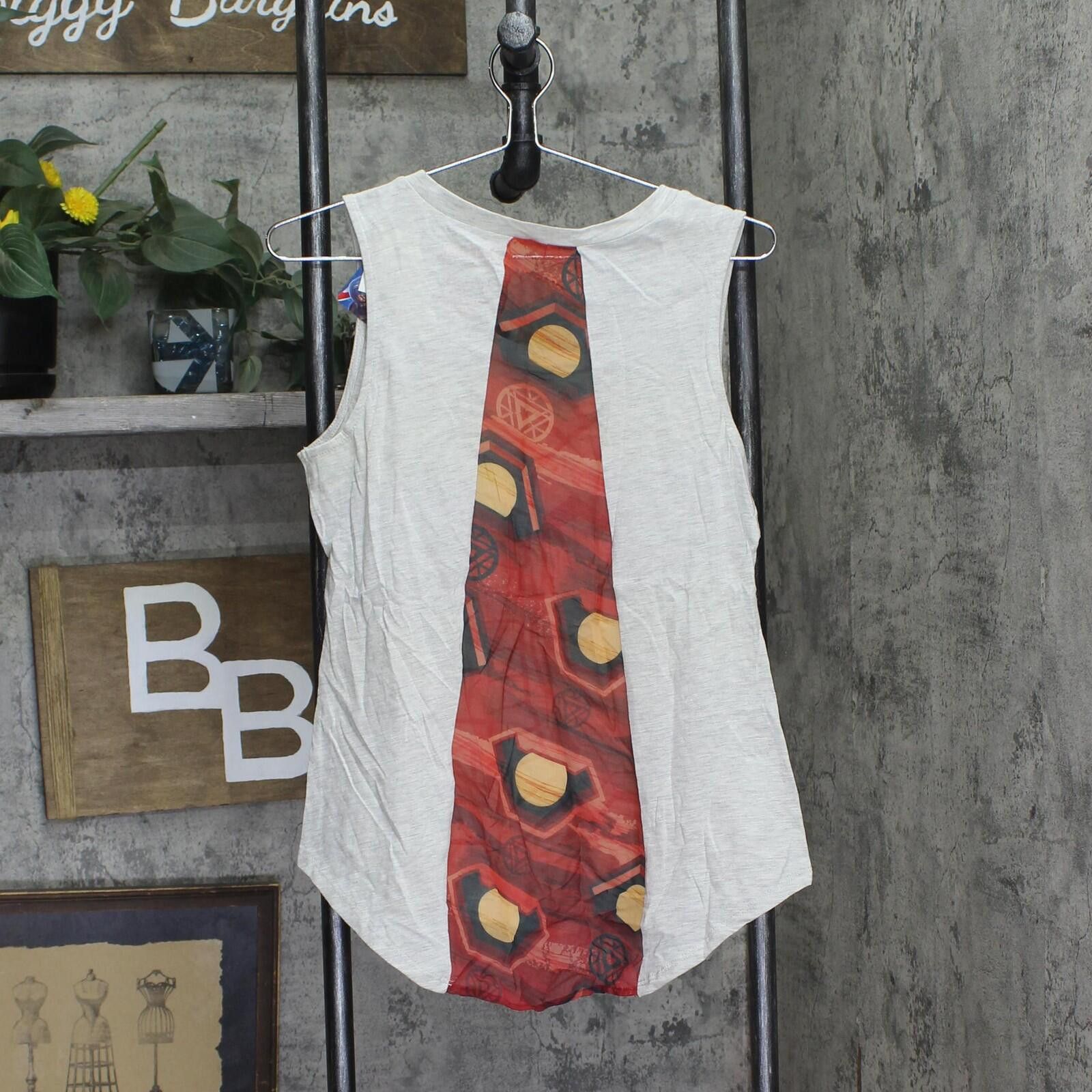 Other Nwt Hybrid Juniors Marvel Ironman Graphic Tank Top Gray L Size L / US 10 / IT 46 - 2 Thumbnail