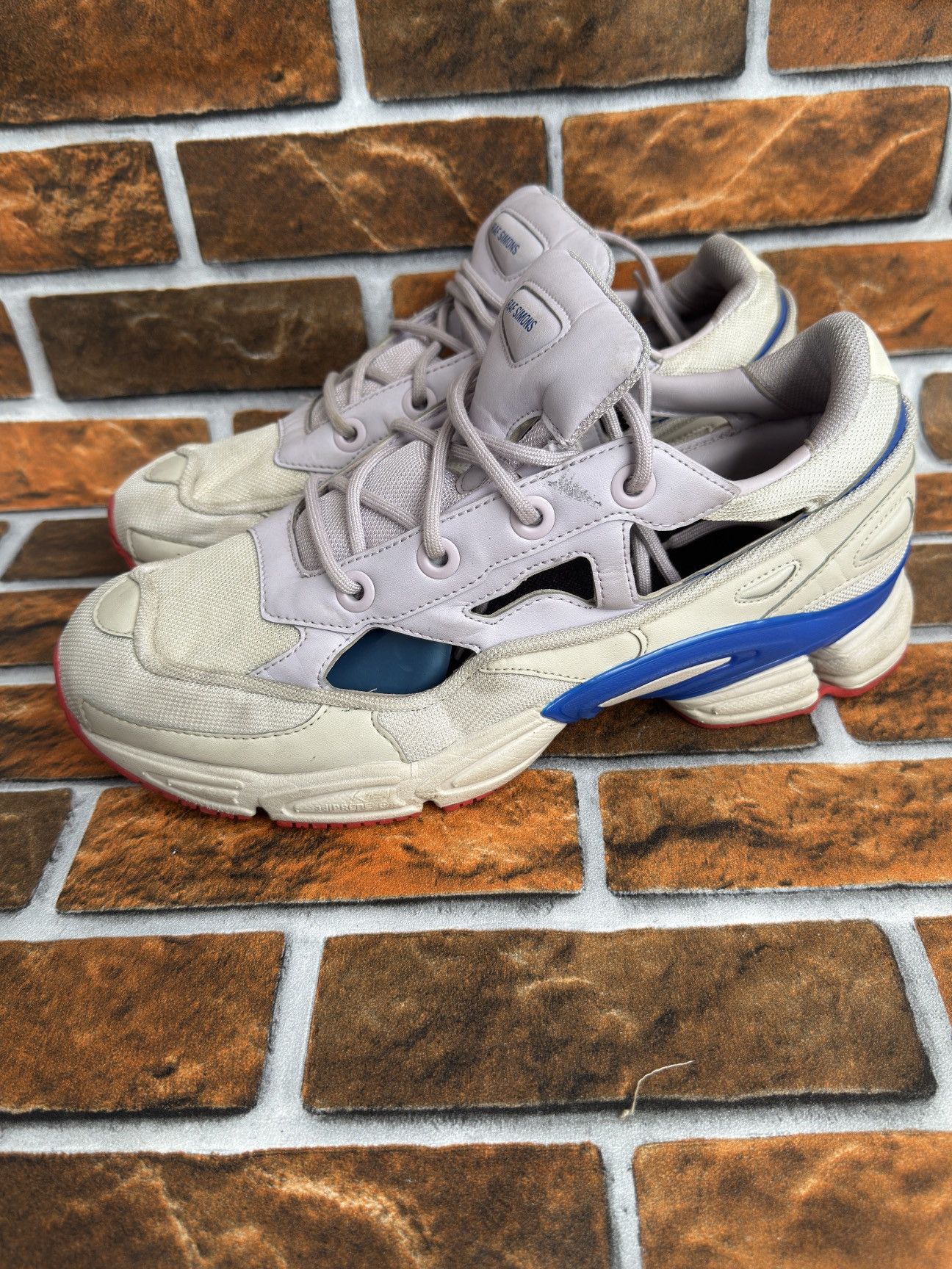 Adidas × Raf Simons Ozweego cut out sneaker Size US 11 / EU 44 - 1 Thumbnail