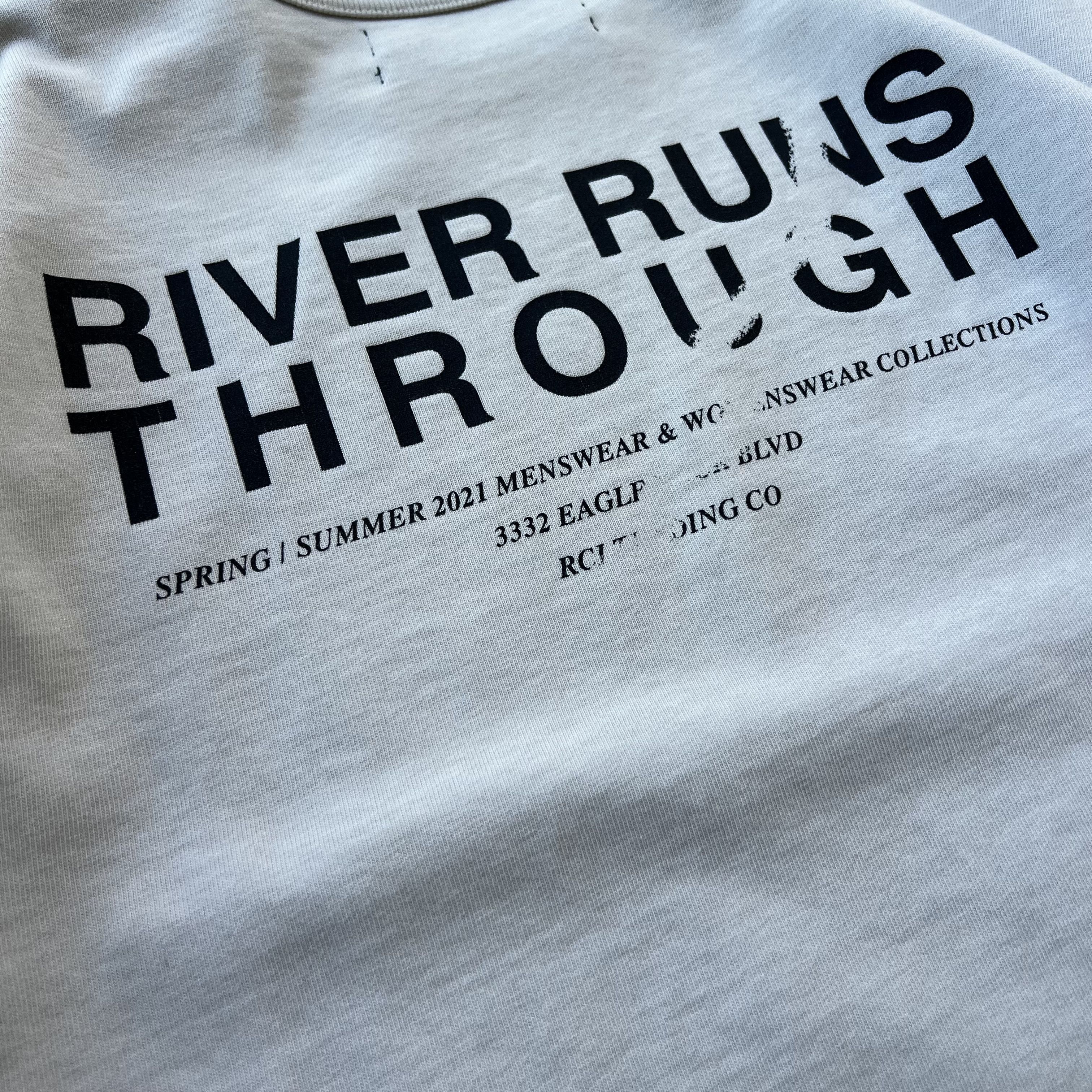 Reese Cooper Tee River Runs Through Size US M / EU 48-50 / 2 - 6 Thumbnail