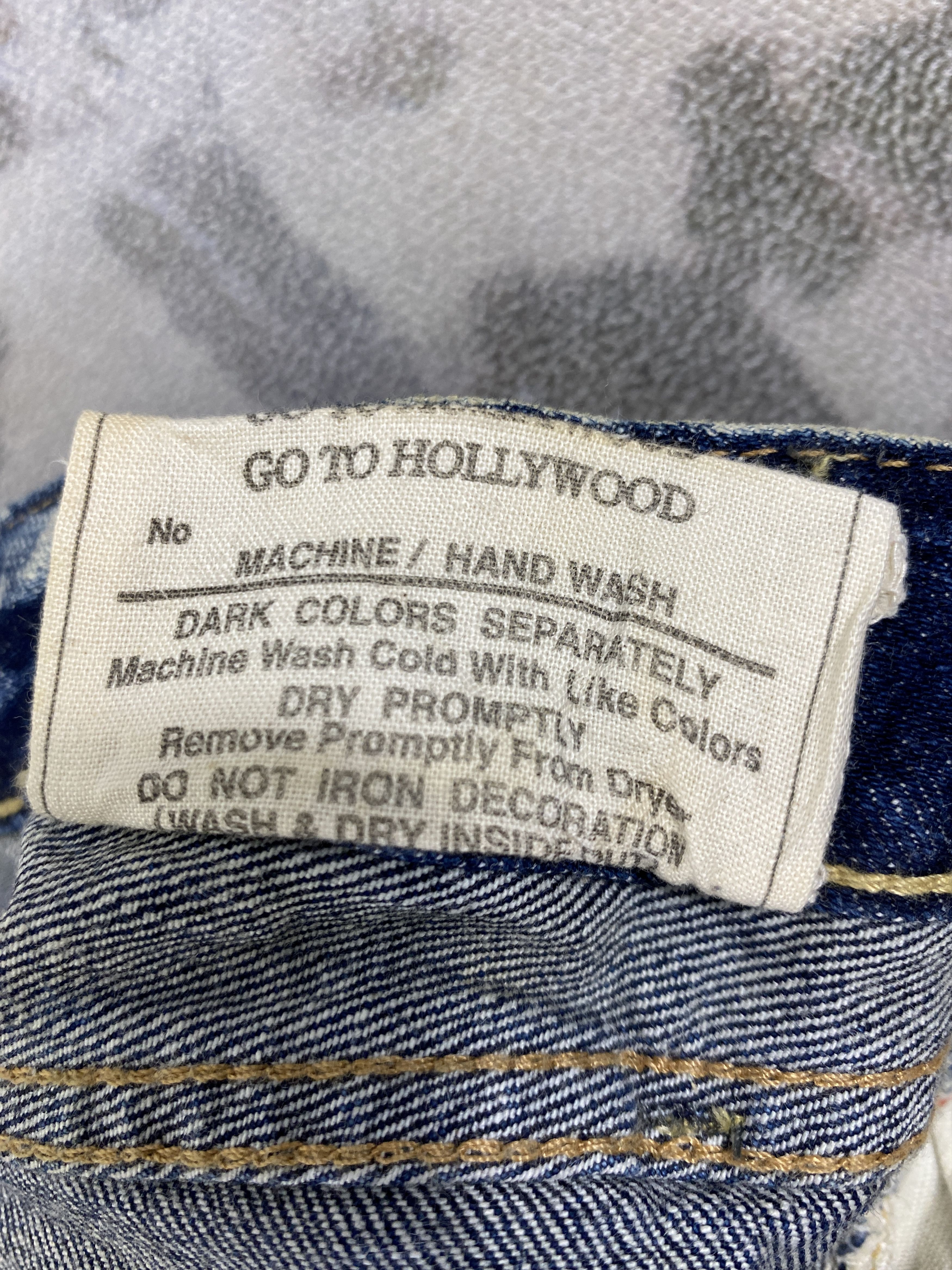 Kapital Redline Go To Hollywood KAPITAL STYLE 31x33 Denim-JN3782 Size US 31 - 11 Thumbnail