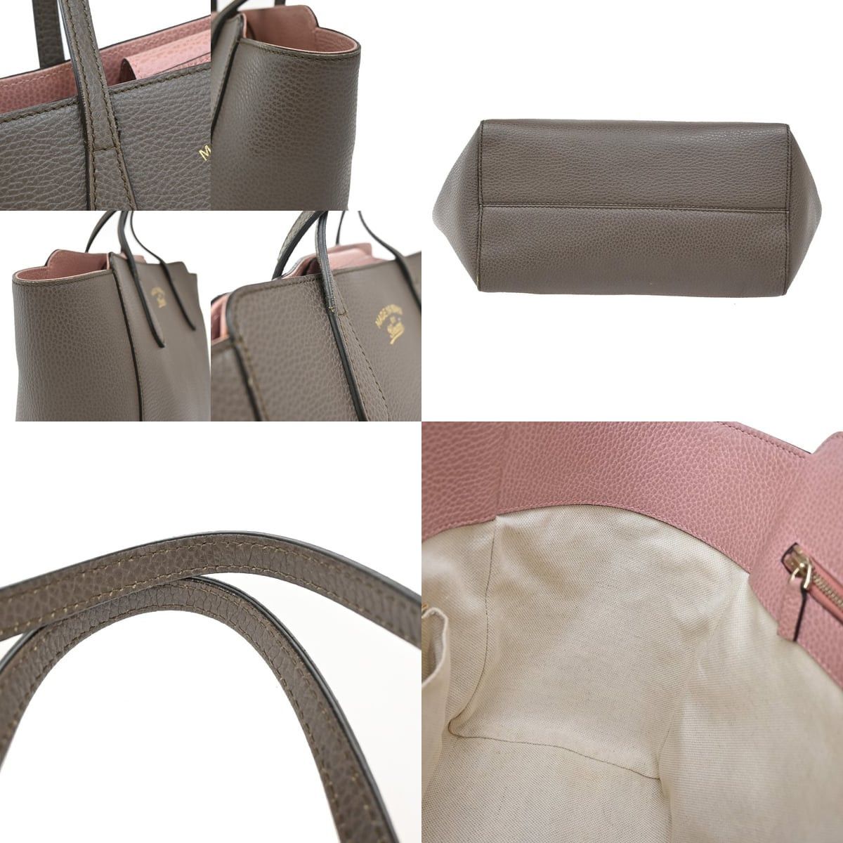 Gucci Gucci Leather Swing Tote Brown Size ONE SIZE - 5 Thumbnail