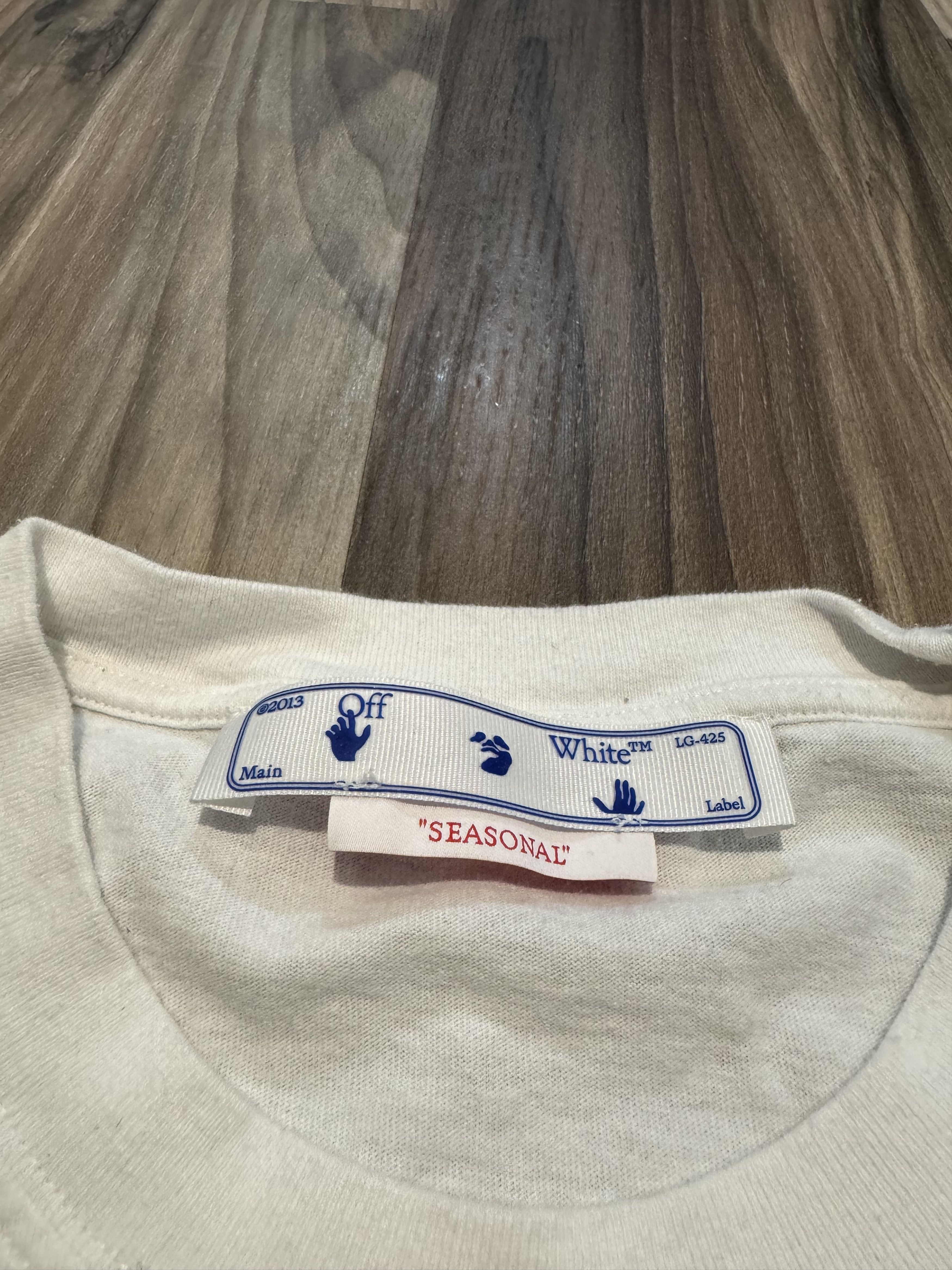 Off-White Off White Weed Arrows T-Shirt Size US L / EU 52-54 / 3 - 4 Thumbnail