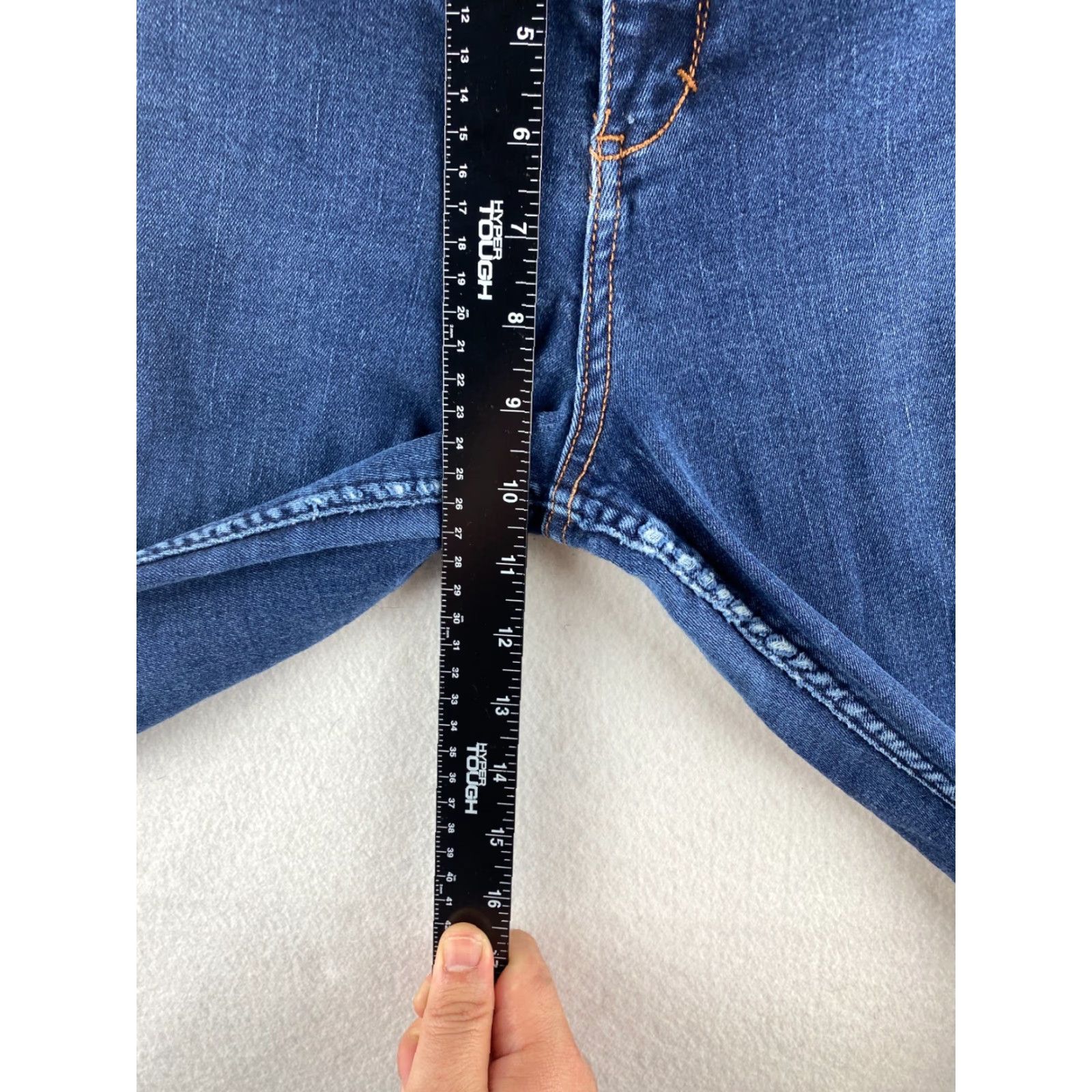 Abercrombie & Fitch Abercrombie & Fitch Jeans Womens 6S 28x29 Blue Skinny Stretch Denim Pockets Size 28" / US 6 / IT 42 - 4 Thumbnail