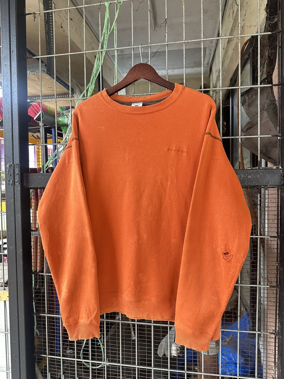 Vintage Sun Faded Thrashed Distressed ERD Grunge Crewneck Size US L / EU 52-54 / 3 - 2 Thumbnail