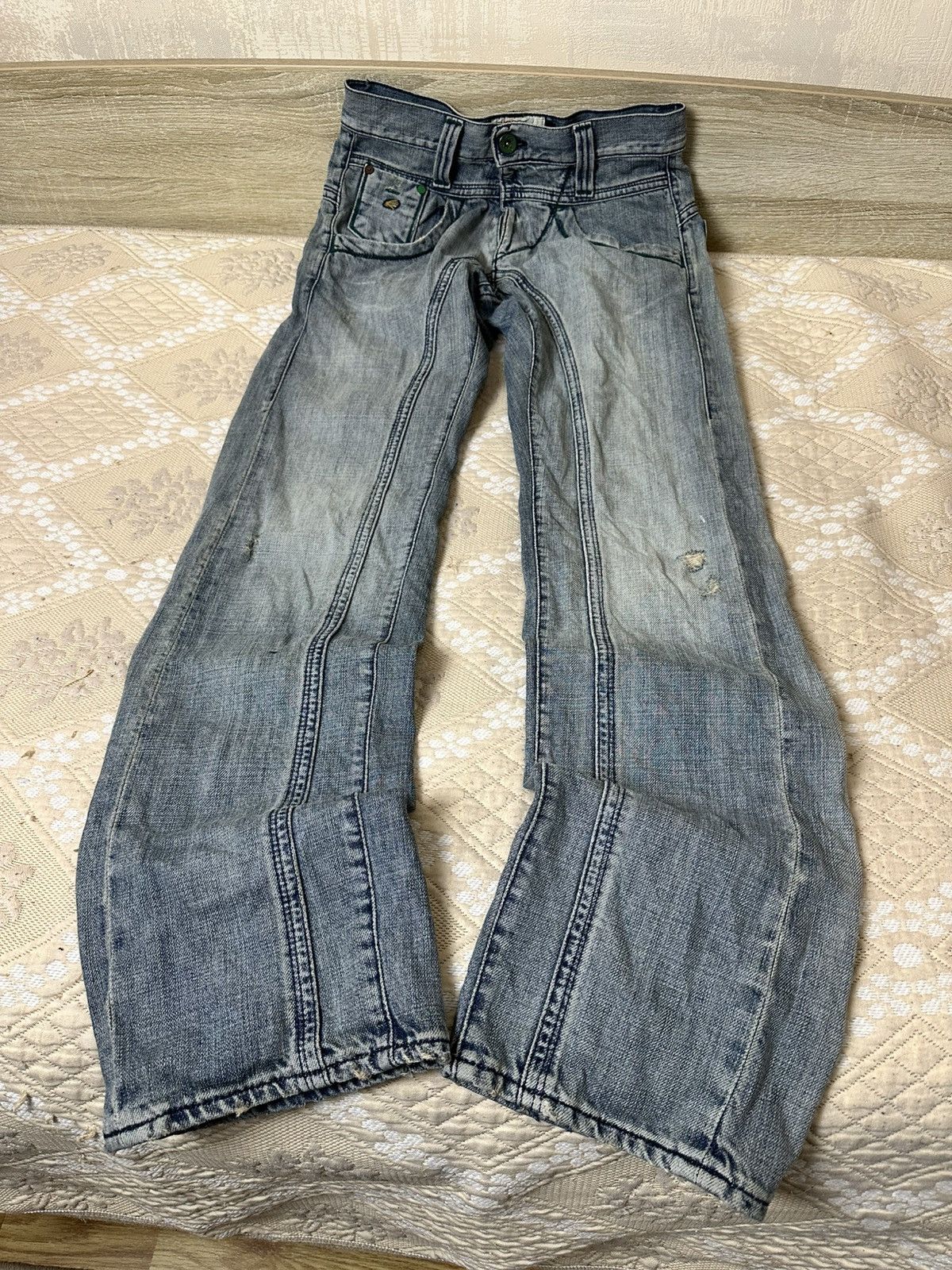 Energie 🔥 Vintage Energie Japan Jeans Mudwash Distressed Denim 30x30 Size US 30 / EU 46 - 1 Thumbnail