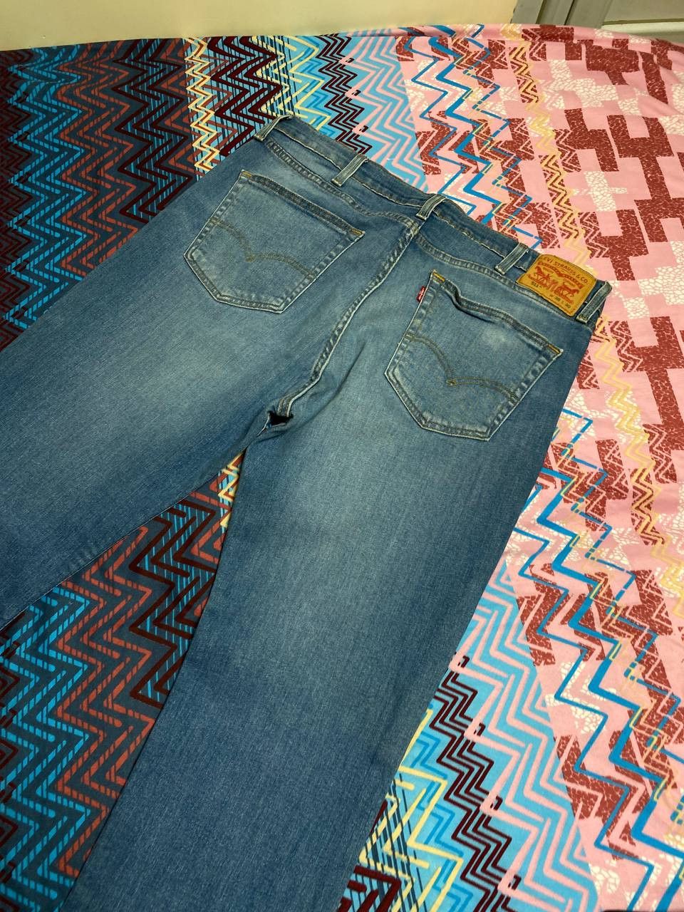 Levi's × Vintage Vintage Levis 511 Jeans Distressed Faded Flared Baggy Y2K Size US 38 / EU 54 - 14 Thumbnail