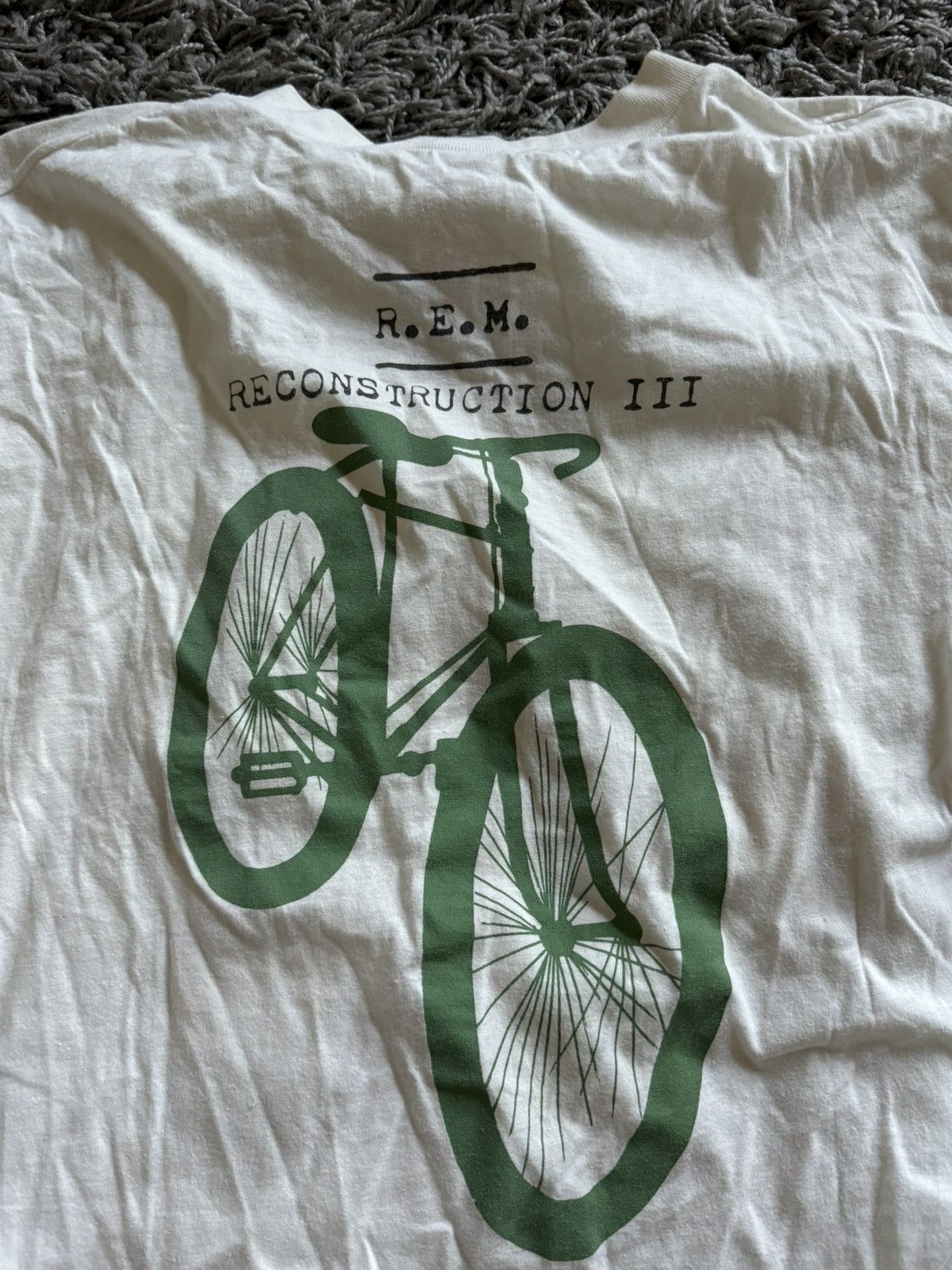 Vintage R.E.M. 1985 Reconstruction Tour Tee - Size L/XL Size US L / EU 52-54 / 3 - 5 Thumbnail
