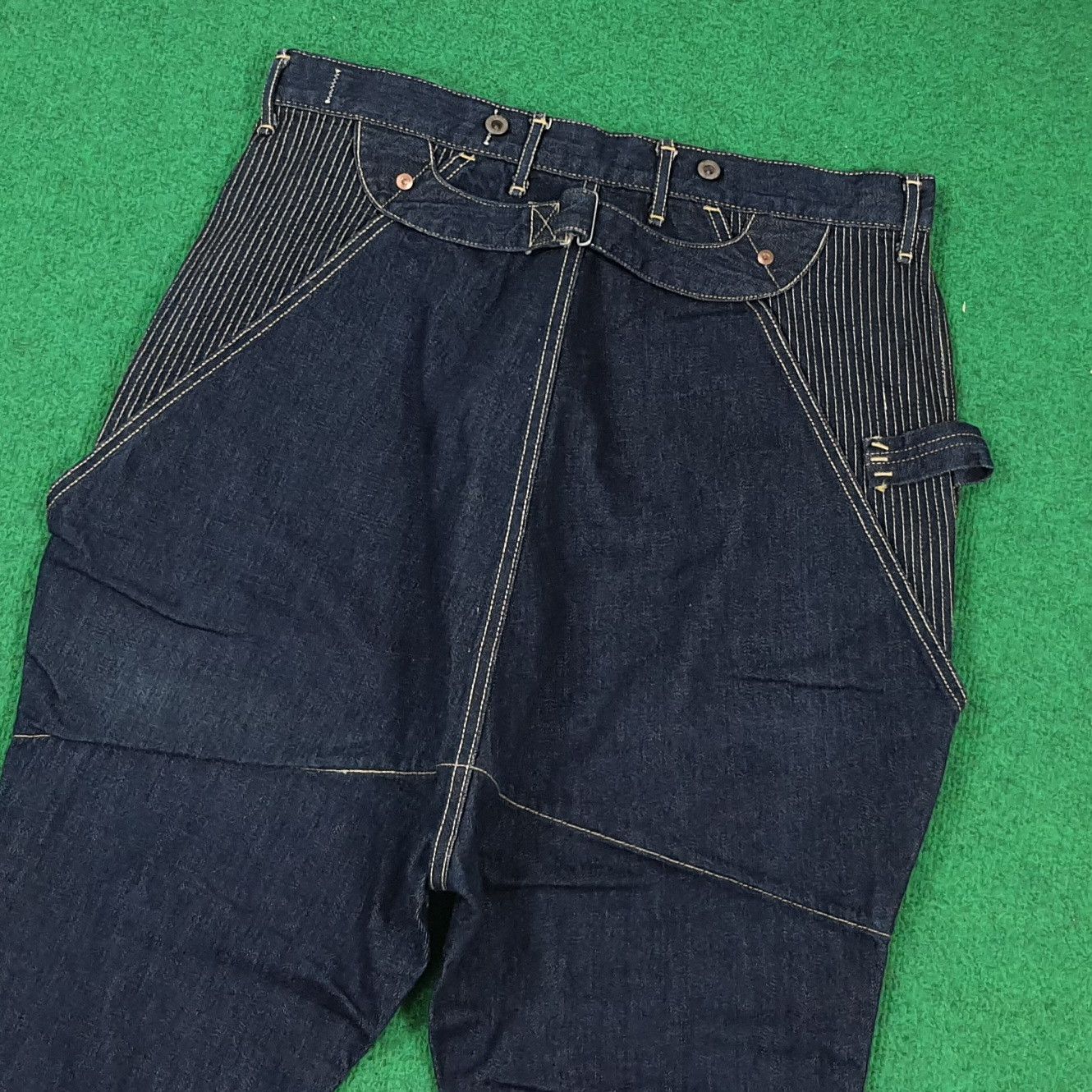 Kapital Vintage KAPITAL Japan Denim Monkey Stitching Pants C297N20 Size US 32 / EU 48 - 4 Thumbnail