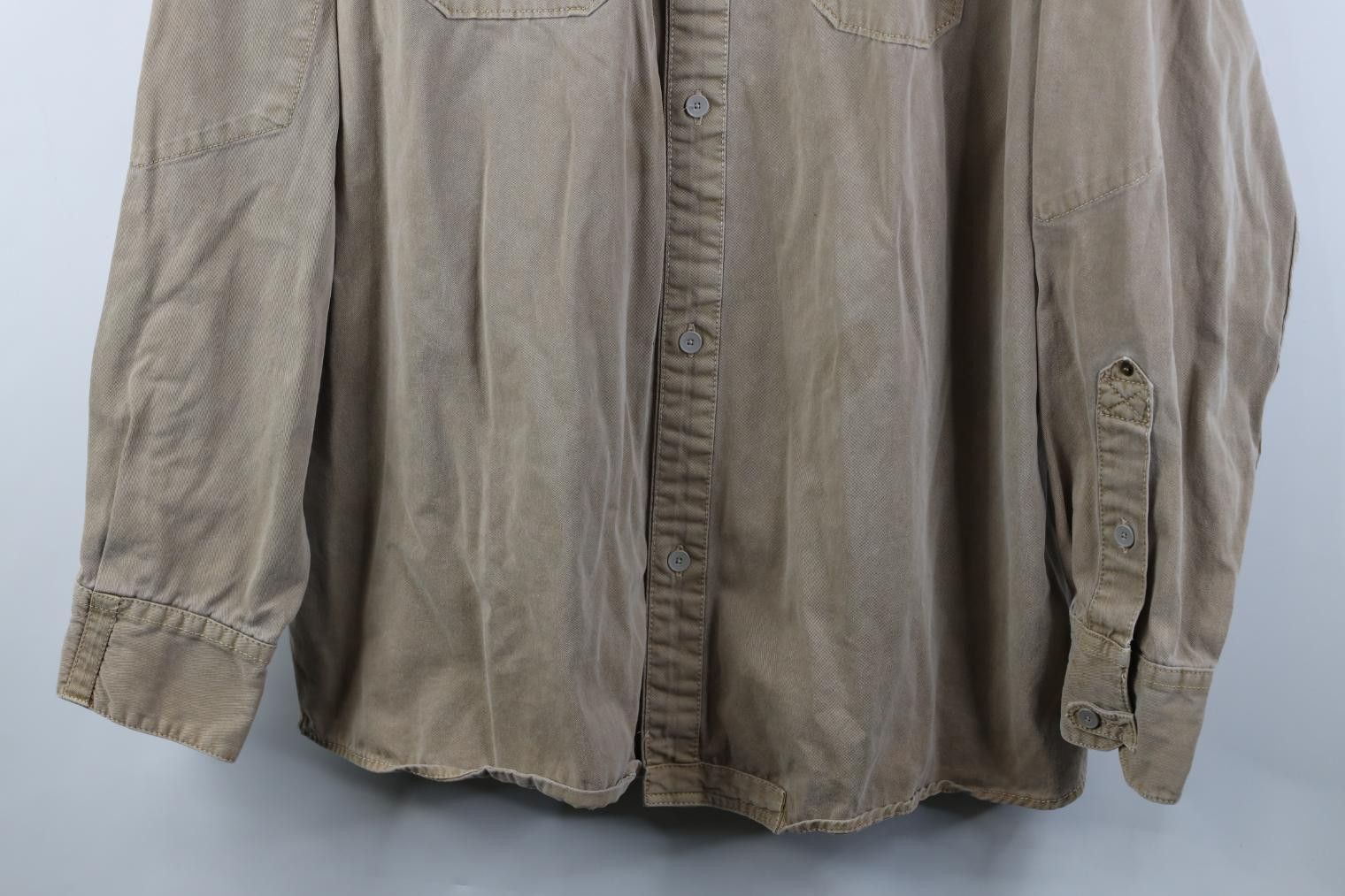 Levi's Vintage Levis Pigment Dye Stonewash Twill Shirt Jacket Size US XL / EU 56 / 4 - 3 Thumbnail